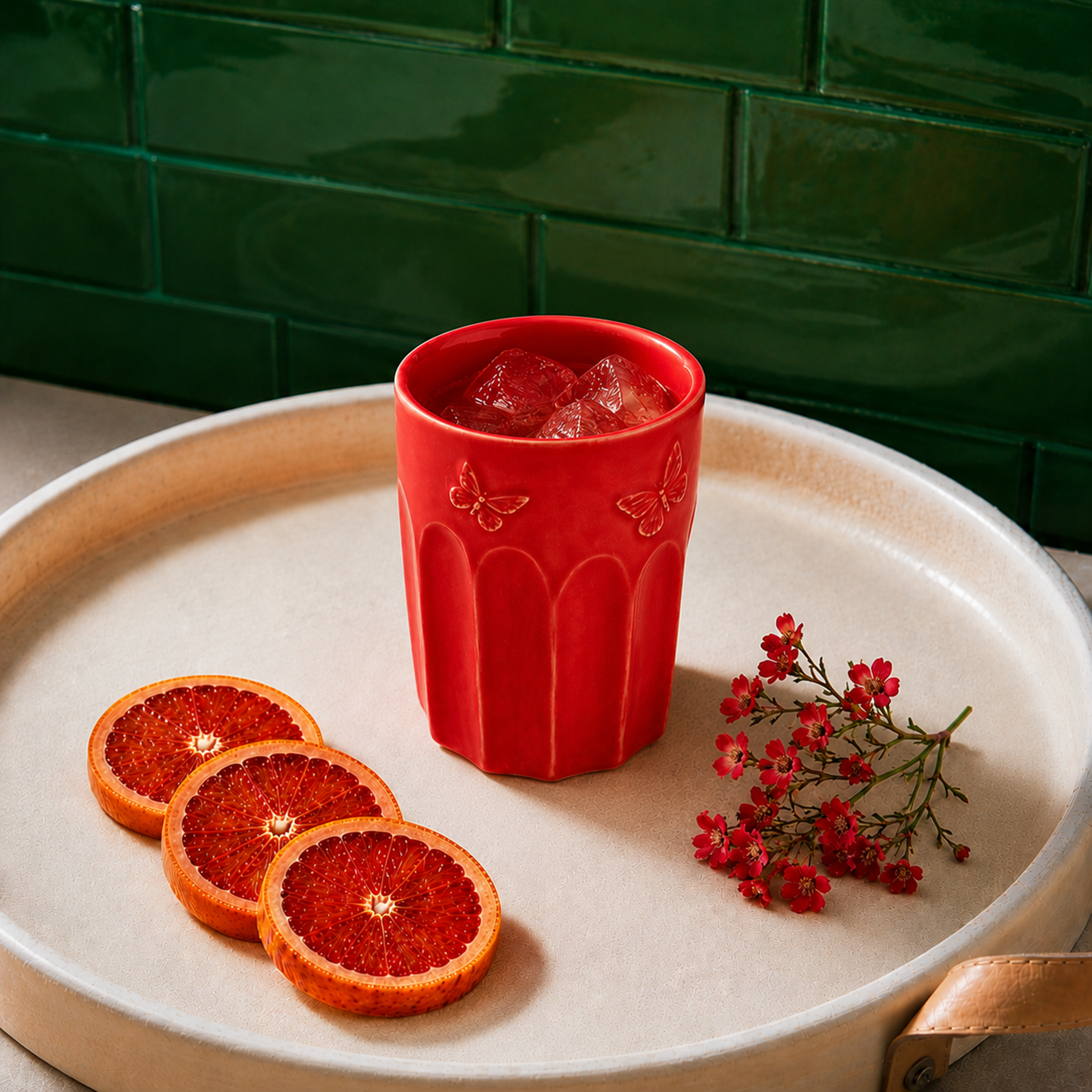 Patio Tumbler Red