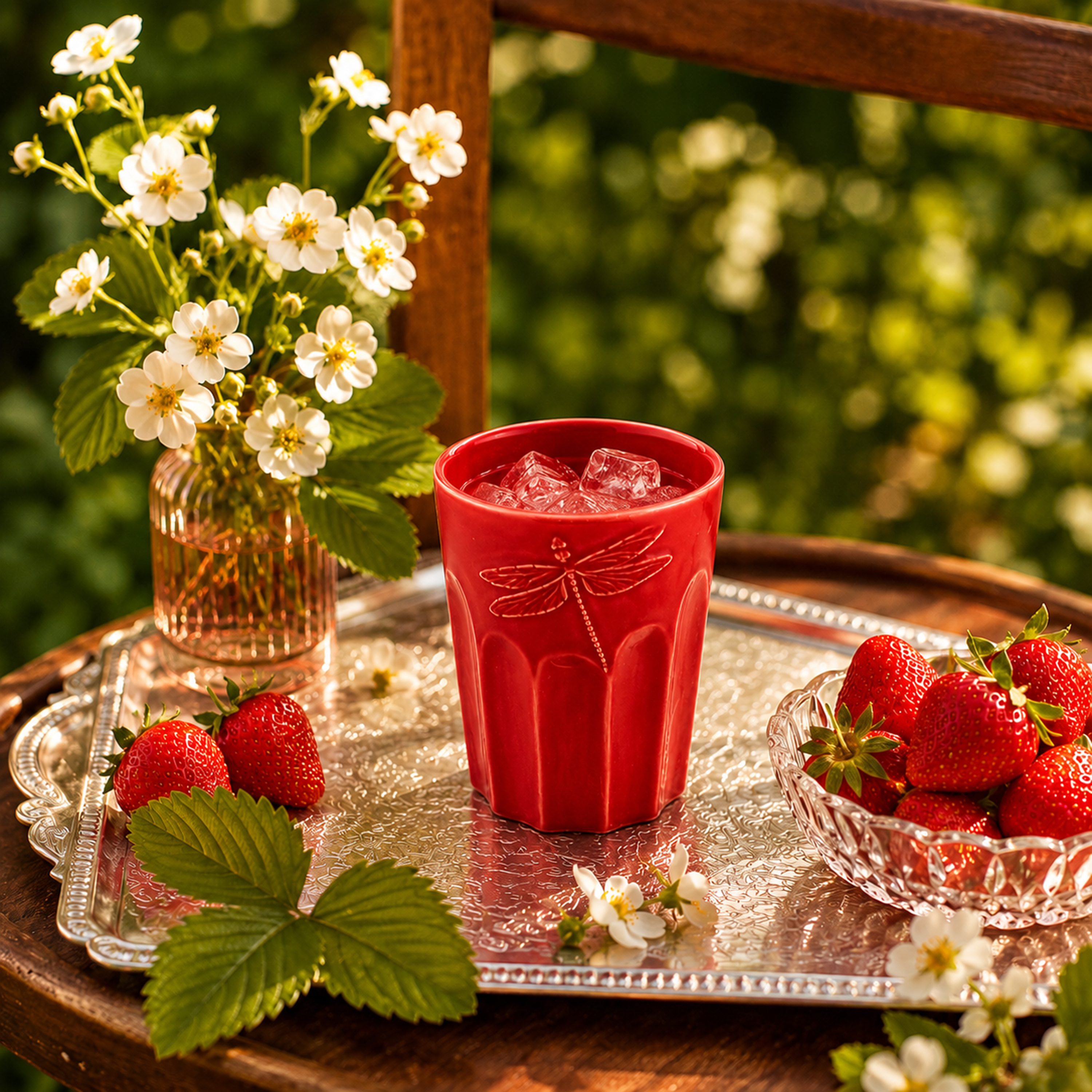 Patio Tumbler Red