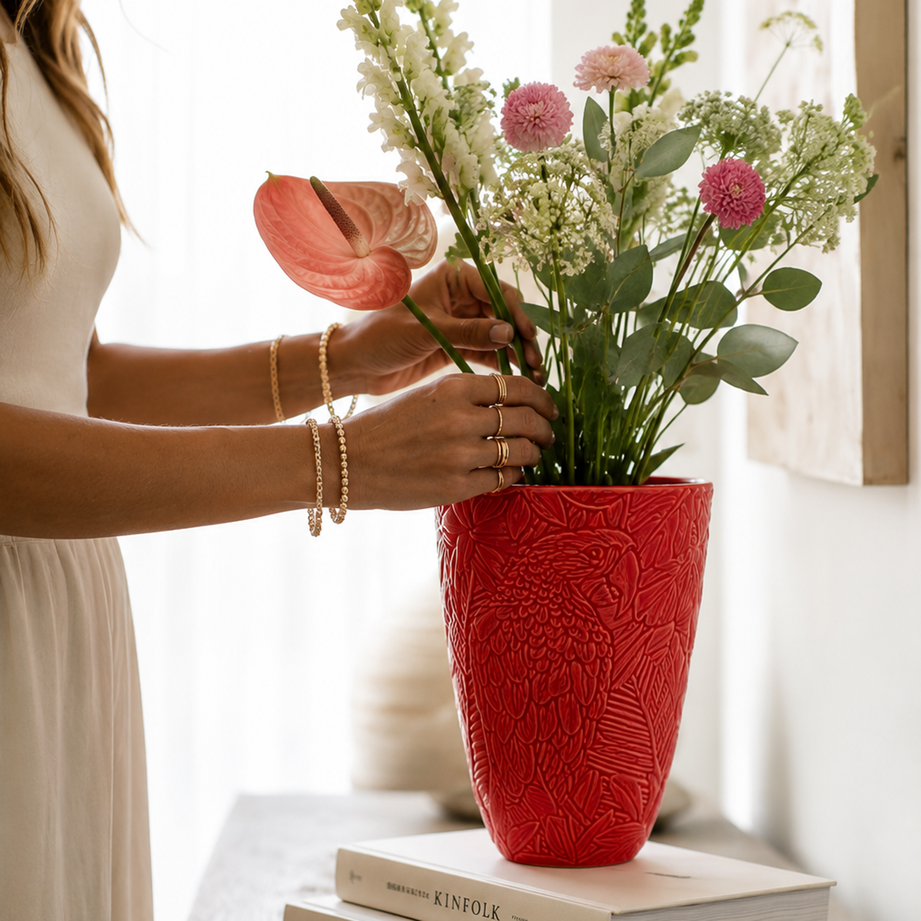Equatorial Vase H25 cm