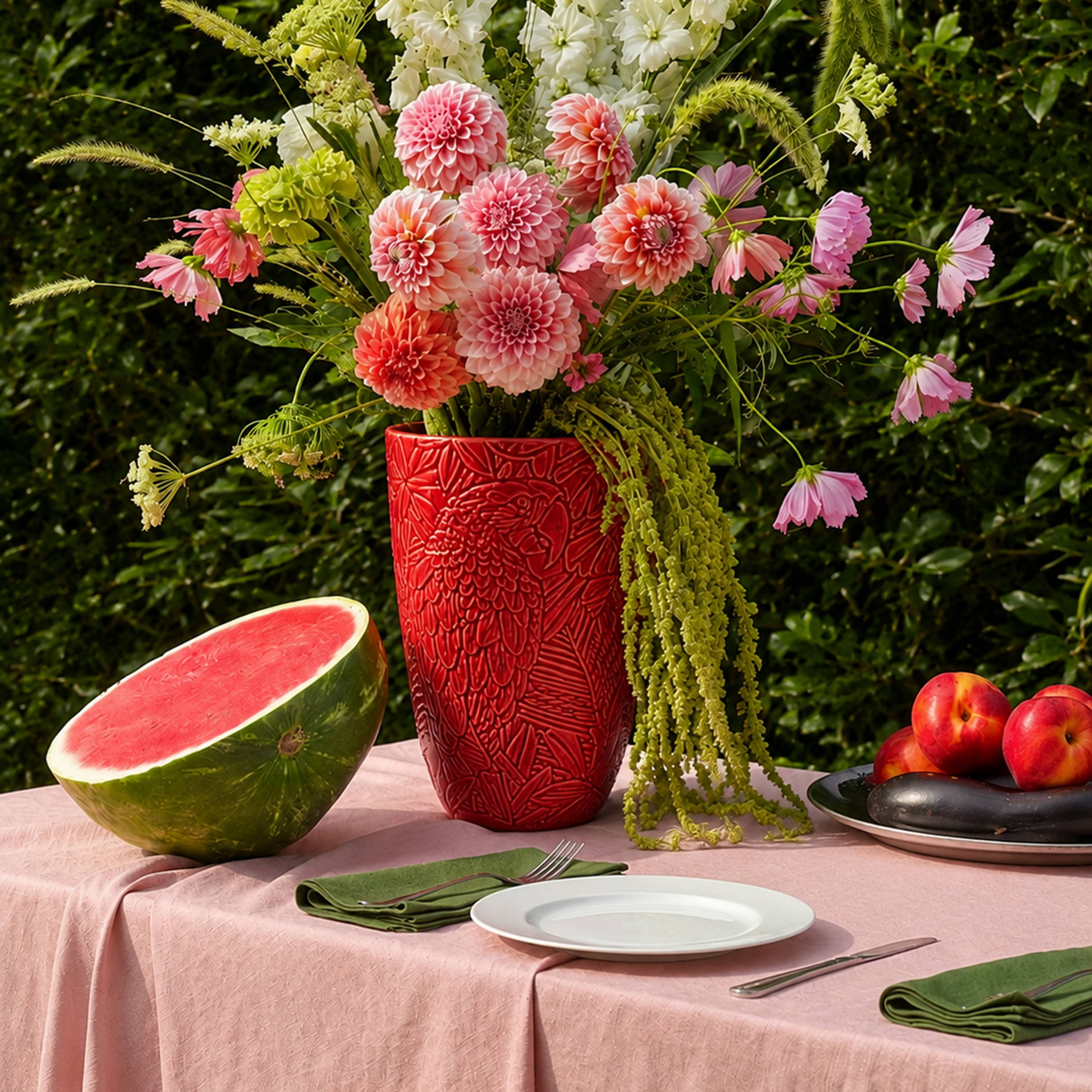 Equatorial Vase H25 cm