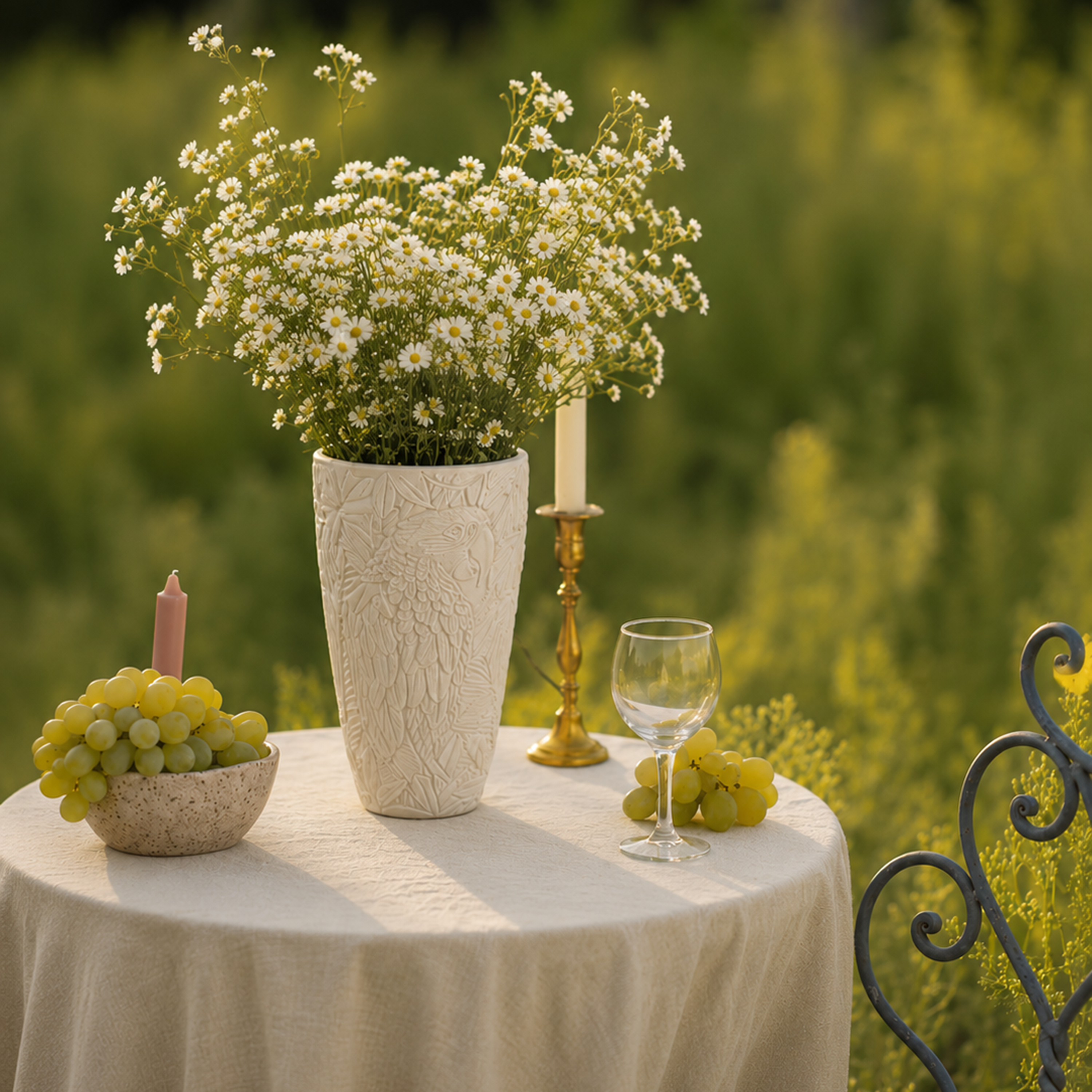 Equatorial Vase H25 cm