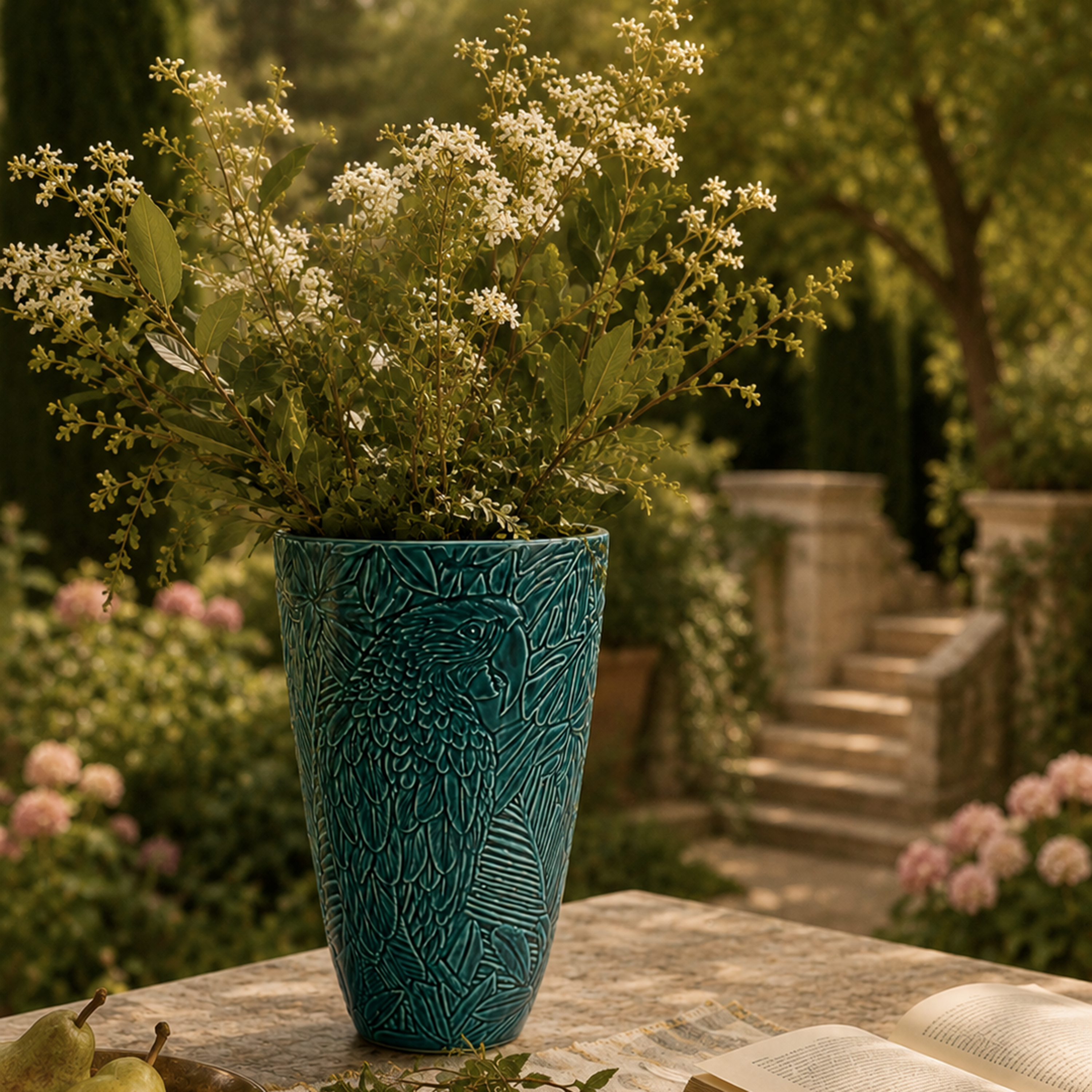 Equatorial Vase H25 cm
