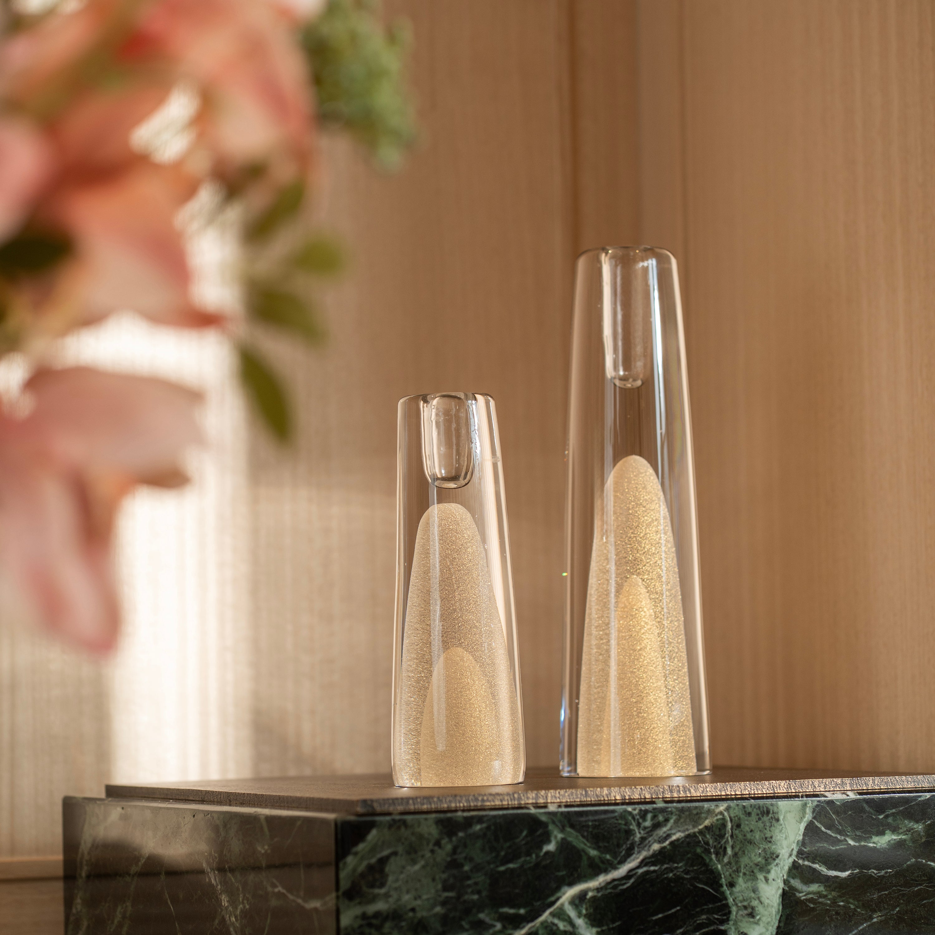 Viscosity Taper Candle Holder
