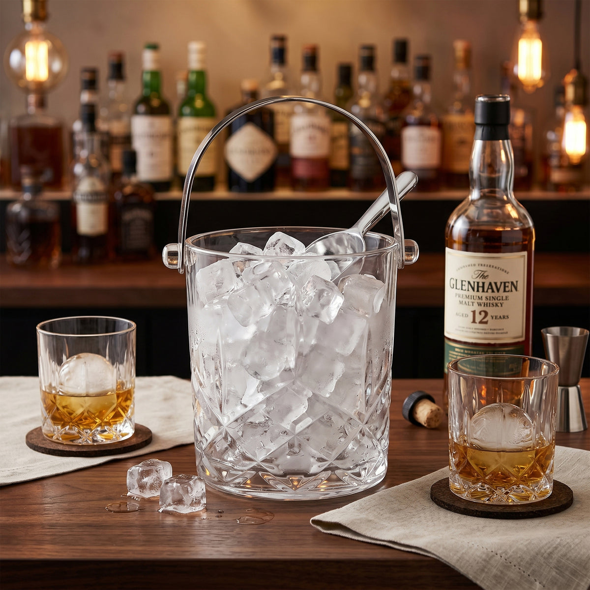 Admiral Ice Bucket with set of 2 Tumblers
