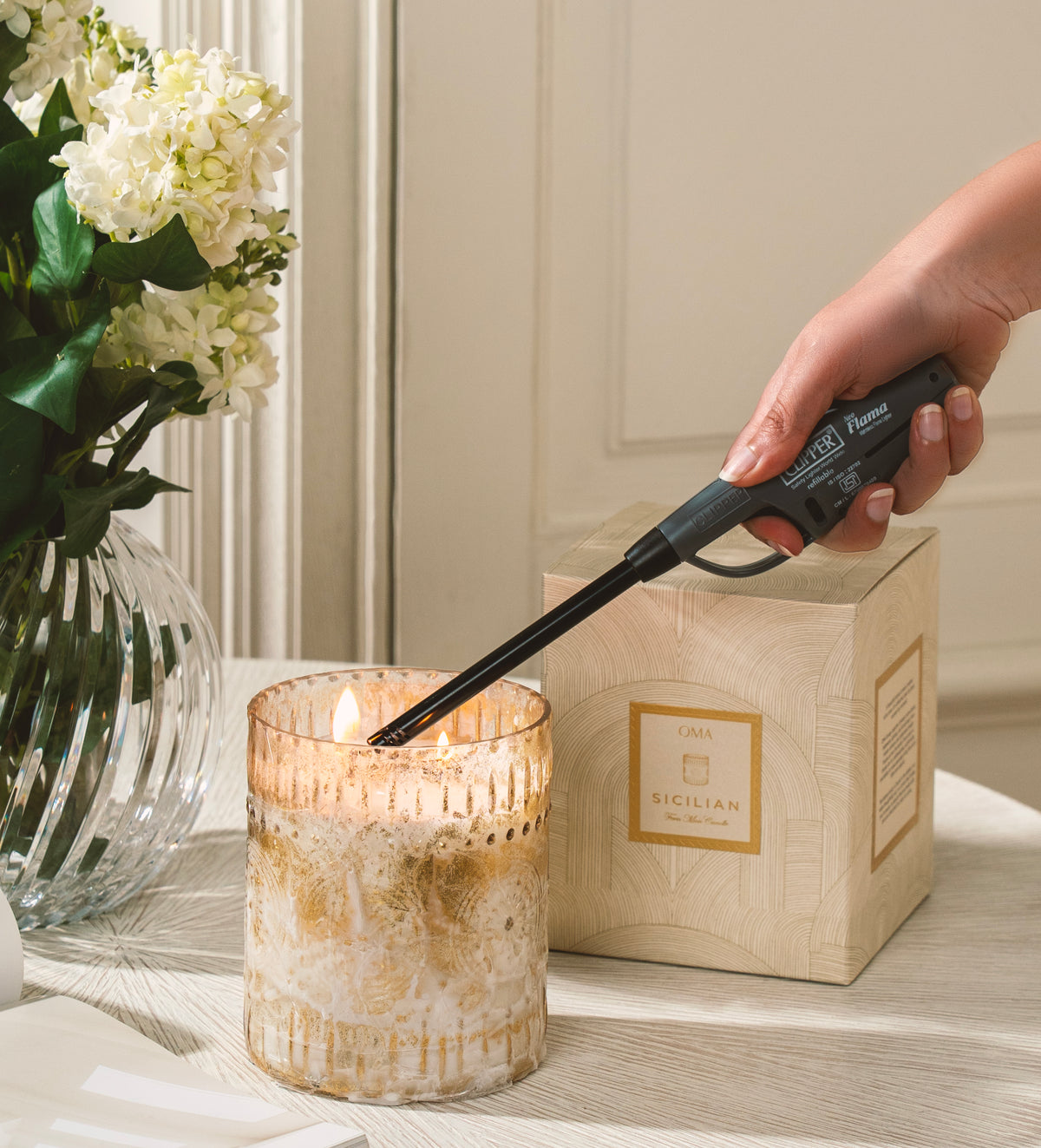 Sicilian Fern Moss Scented Candle Jar