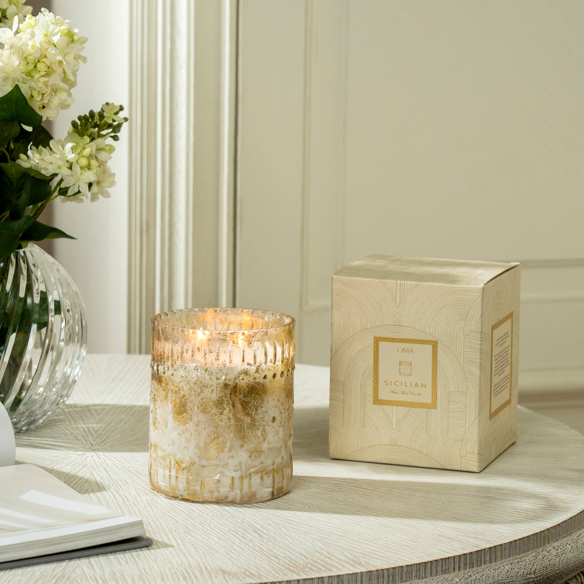 Sicilian Fern Moss Scented Candle Jar