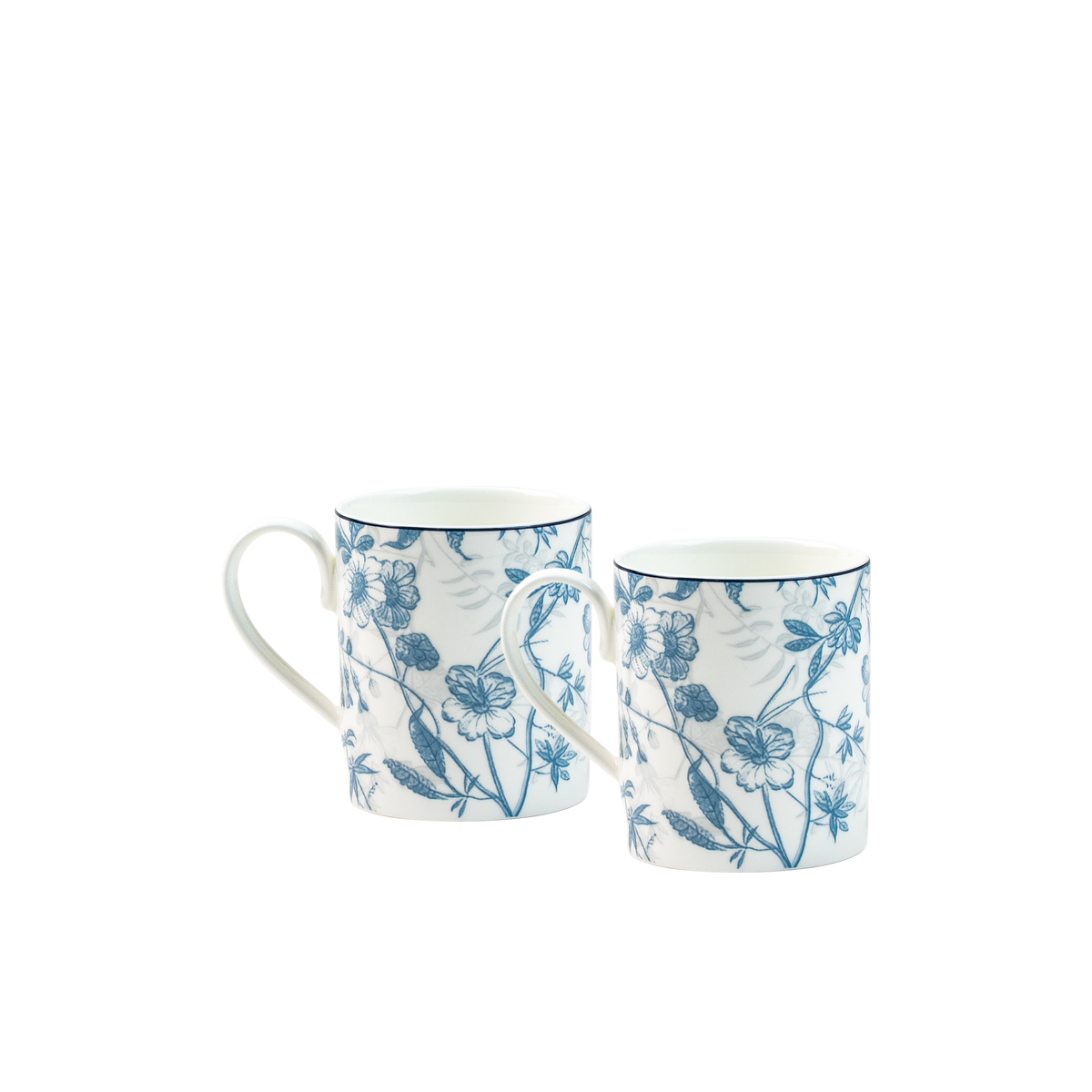 Blue Flower Mug