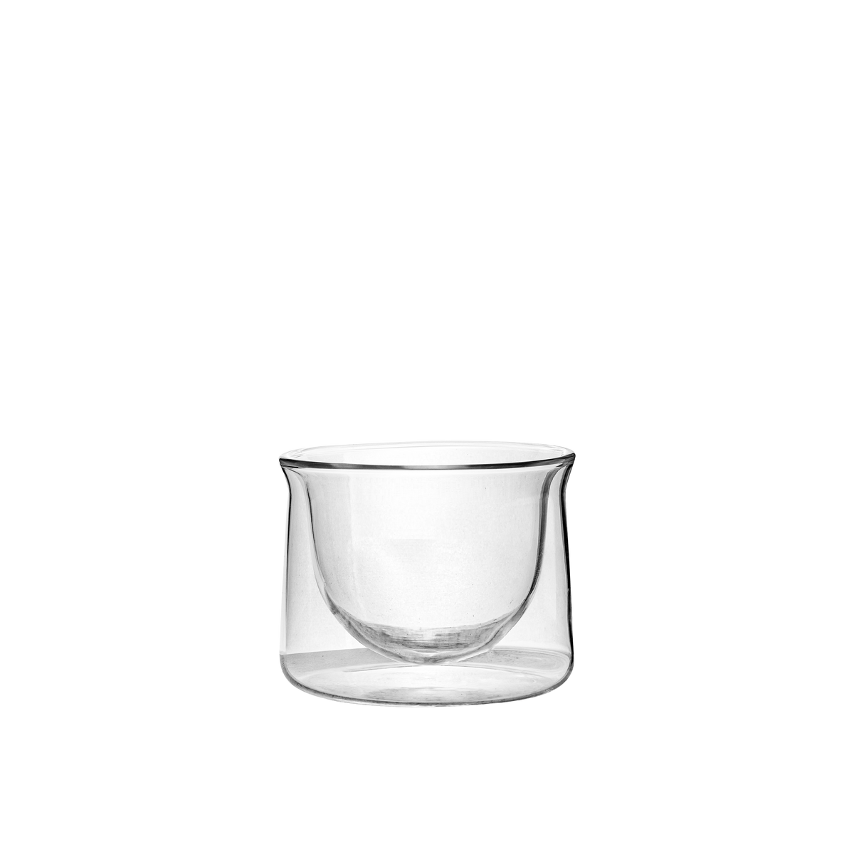 Thermic Double Walled glass Dessert Cup