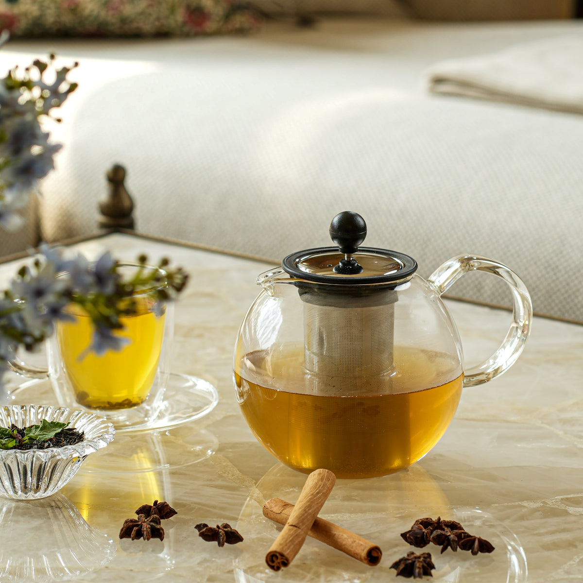 Thermic Tea press with s/s filter 500ml