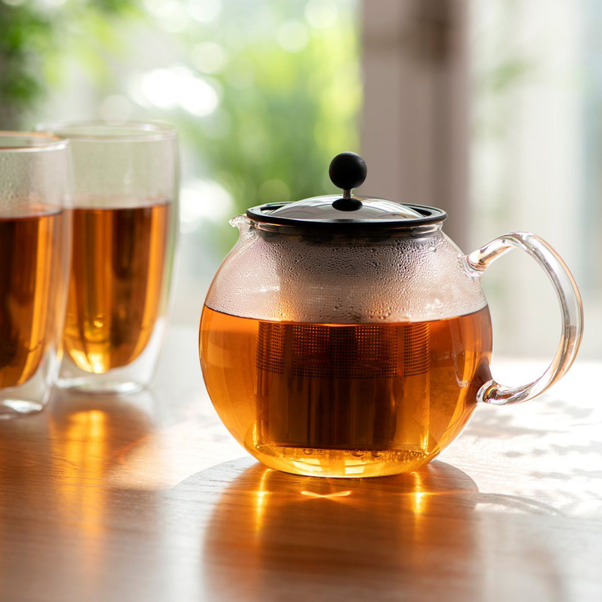 Thermic Tea press with s/s filter 1000ml