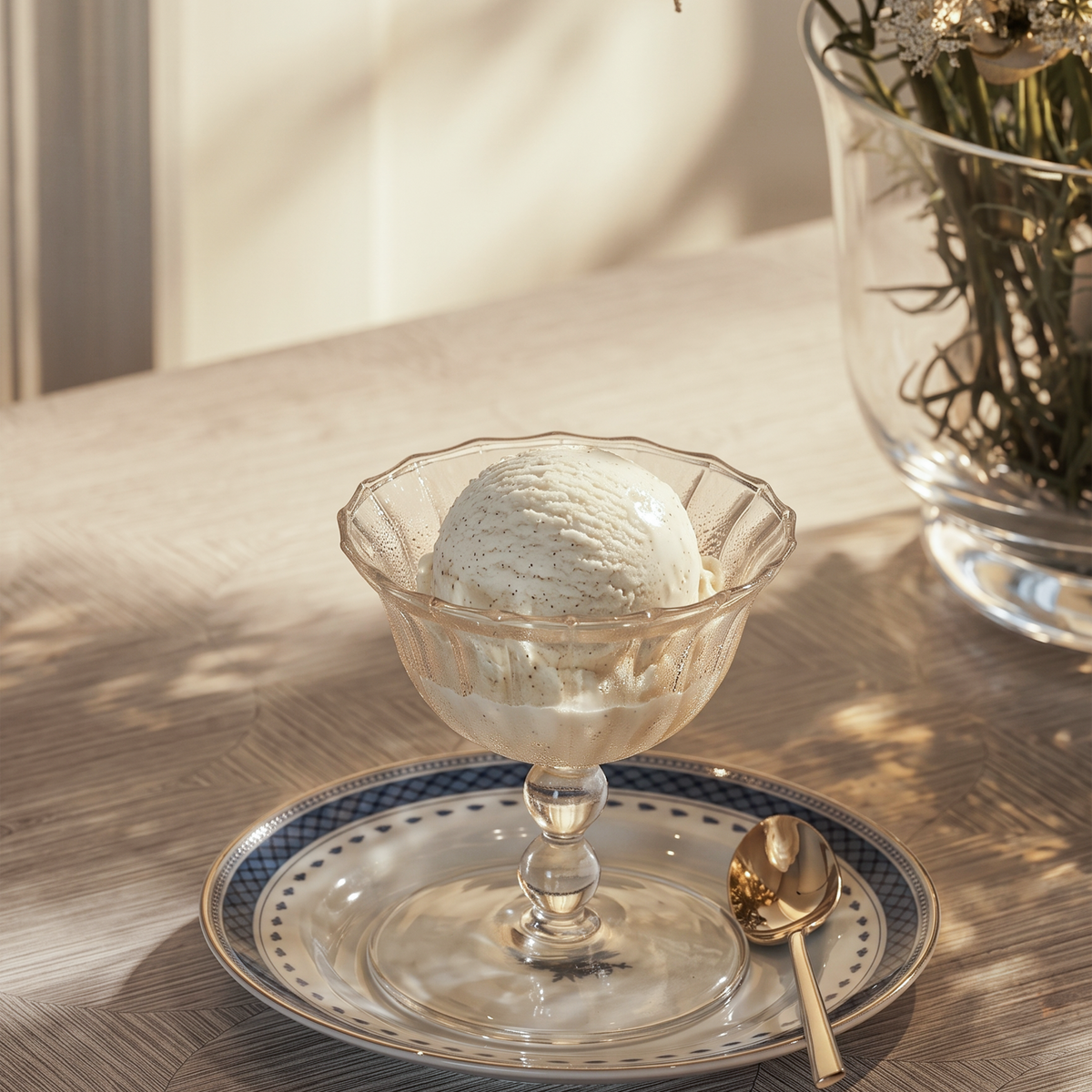 Thermic Footed Ice-Cream Bowl