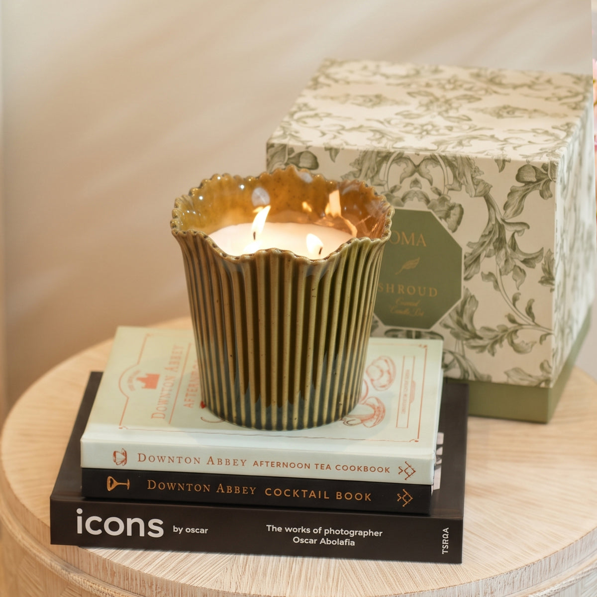 Shroud Fresh Balsam and Cedarwood Scented Candle Jar