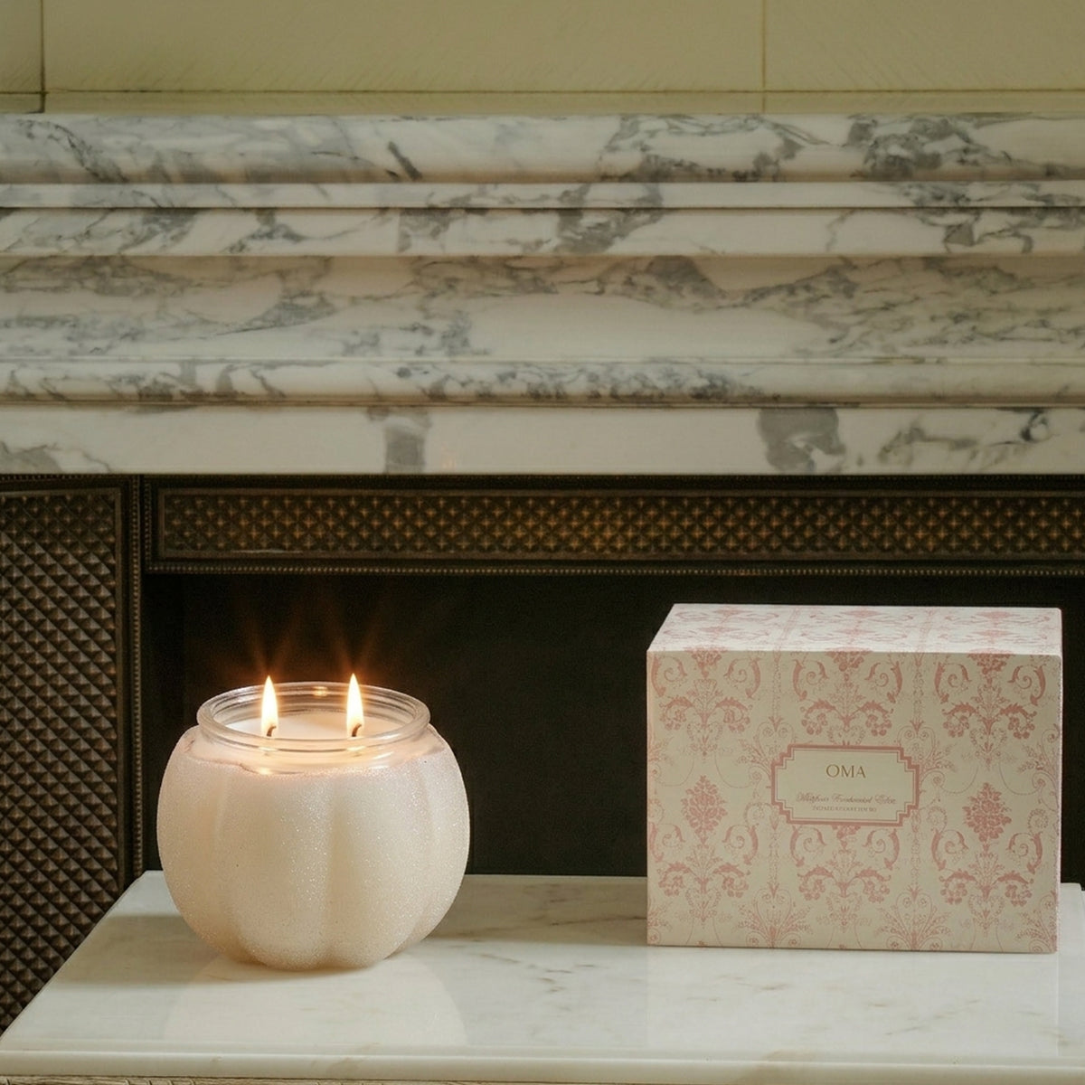 Crown Rouge Pumpkin Candle