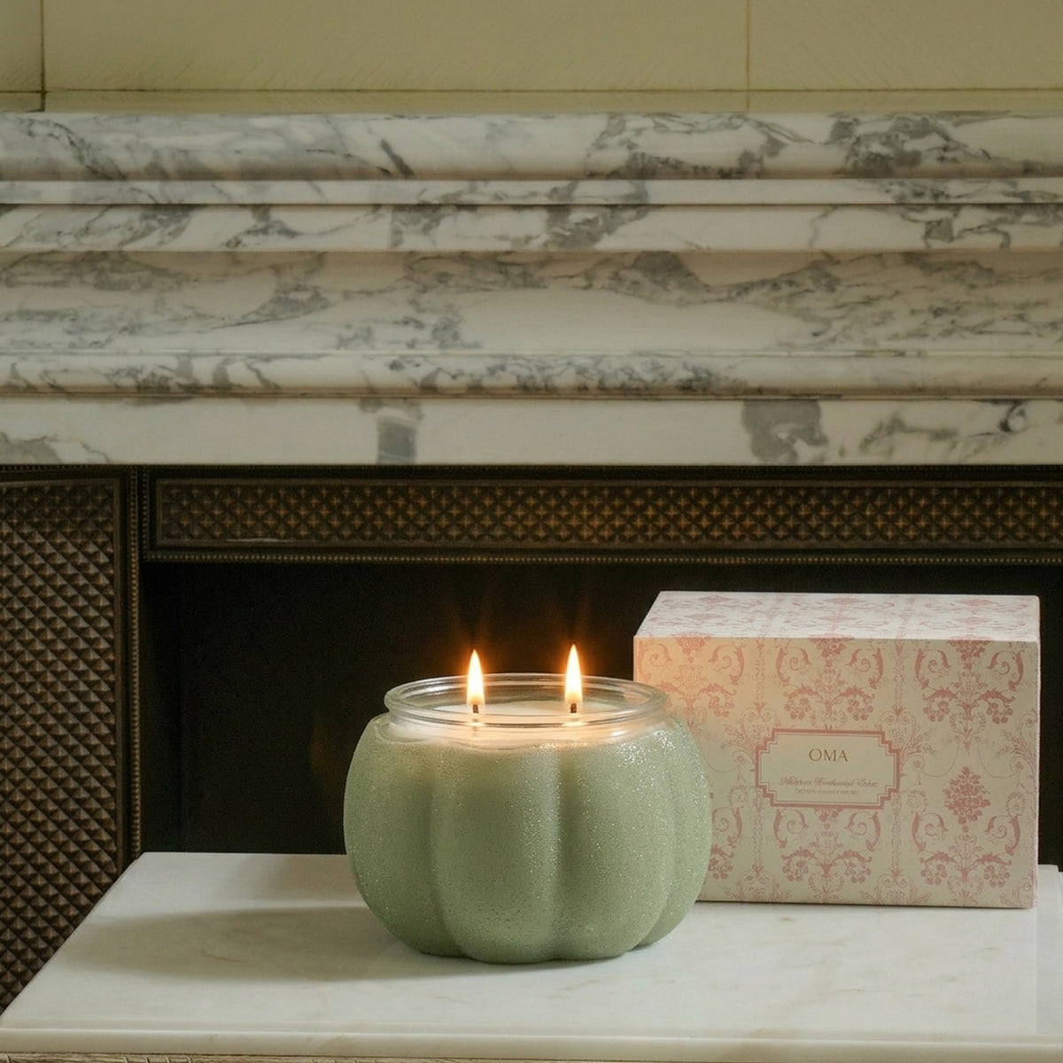 Crown Rouge Pumpkin Candle
