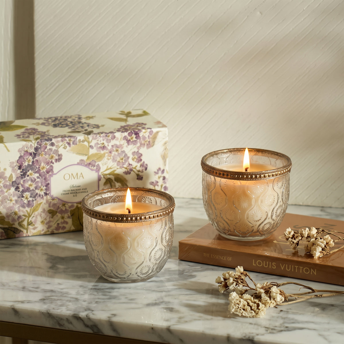 Bezel Rouge Candle