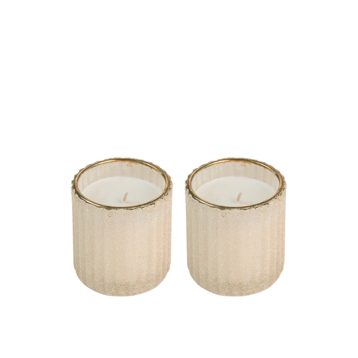 Crown Fern Moss Candle S/2