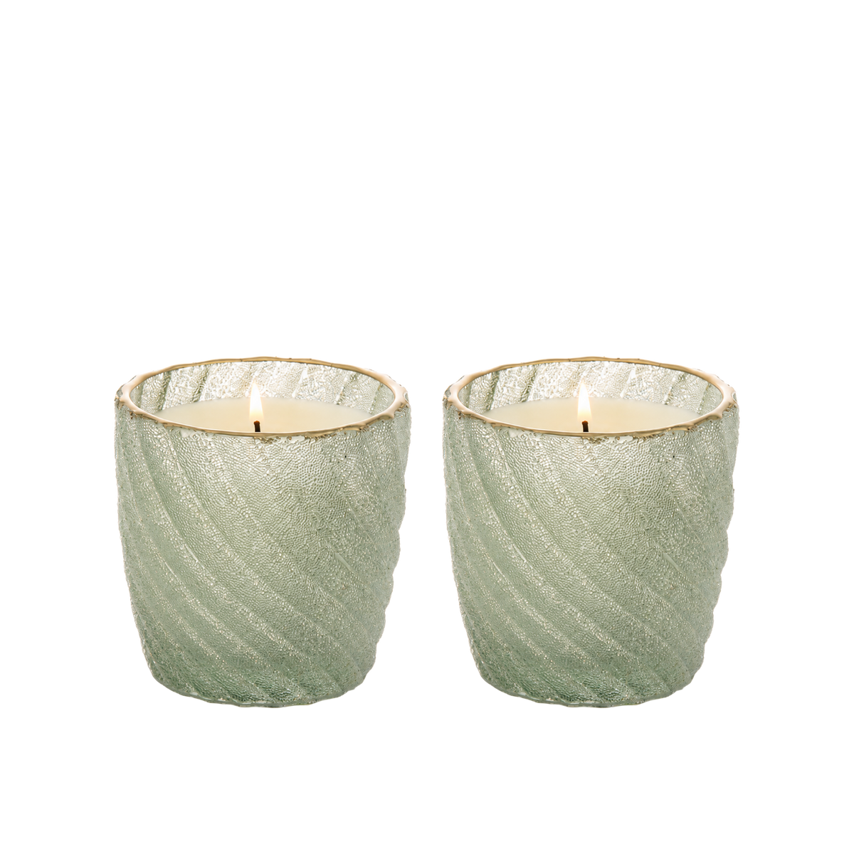 Crown Sol Tobac Candle Green S/2
