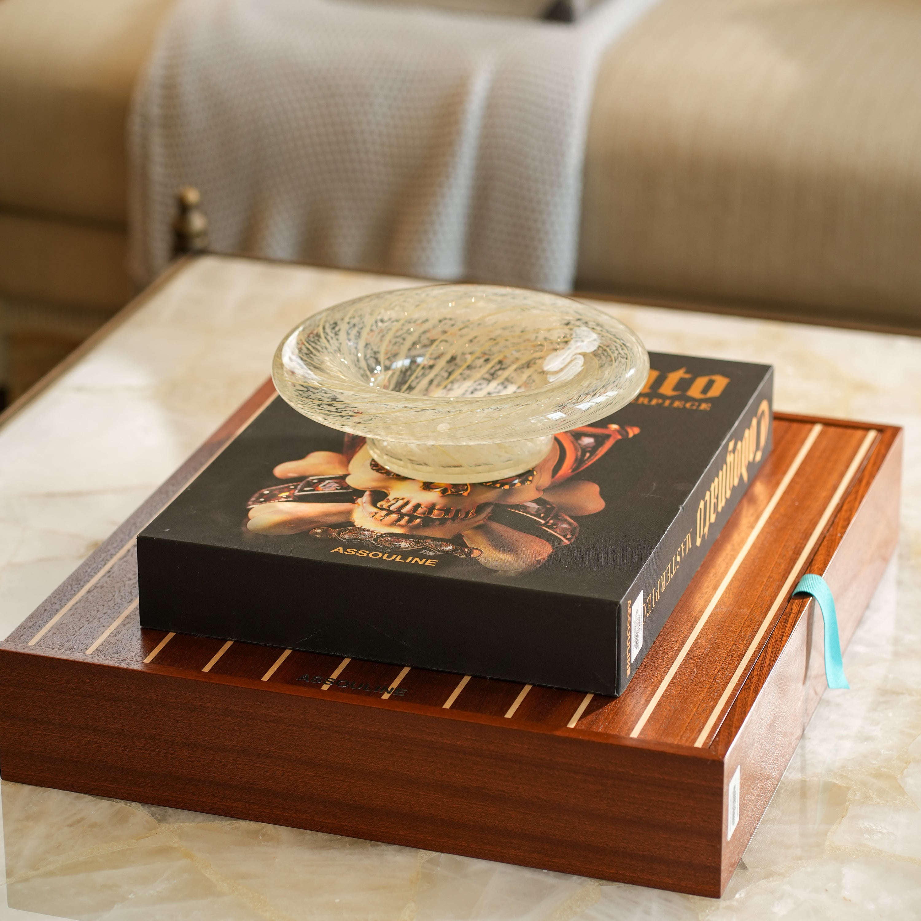 Quill Centrepiece Bowl H8 cm