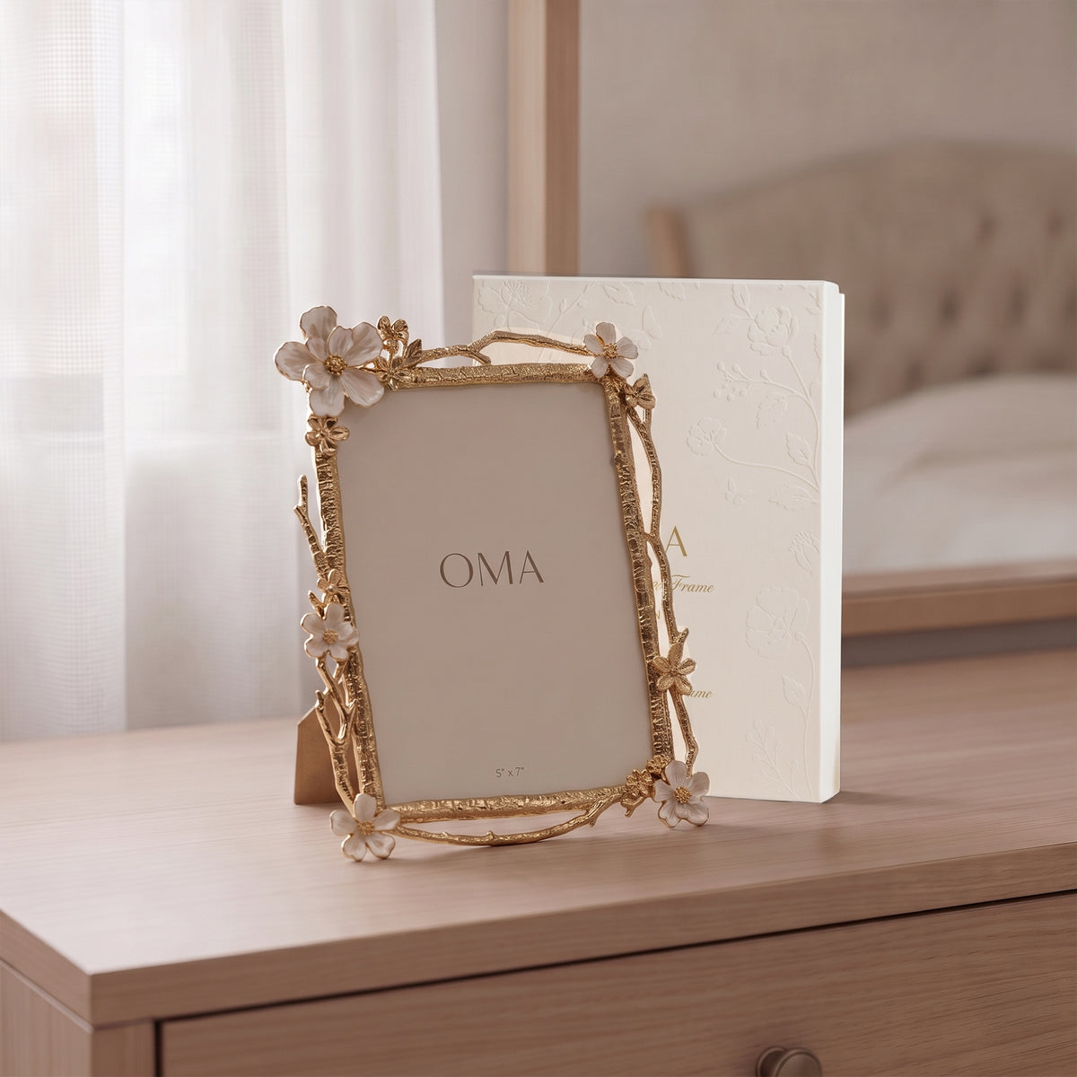 Ocher Picture Frame 5X7