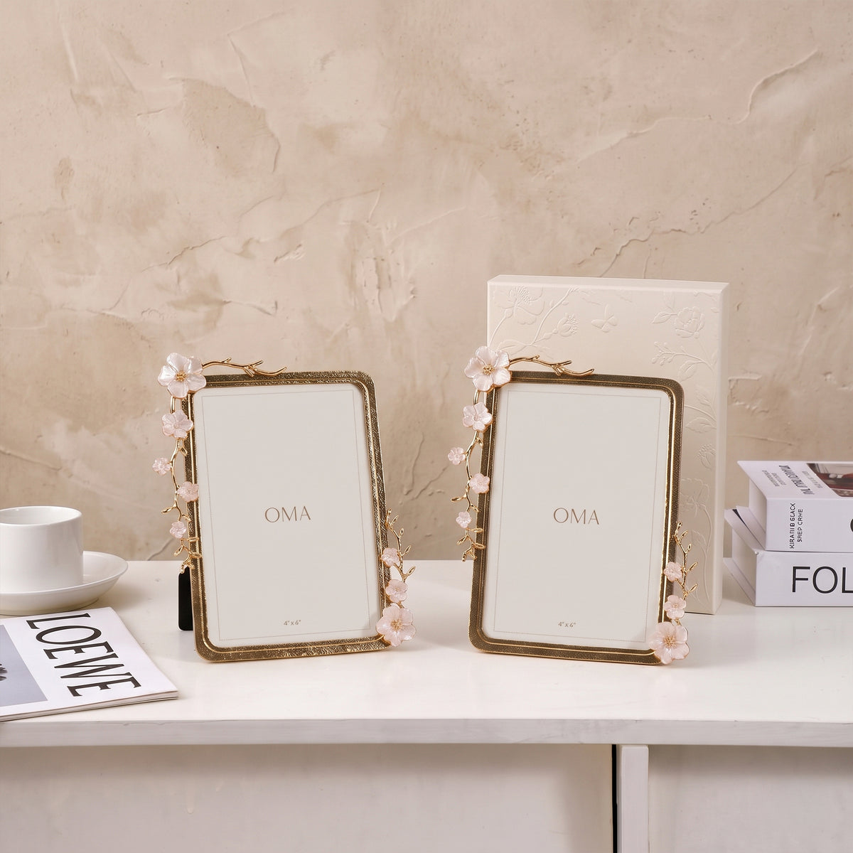Ocher Picture Frame 4X6
