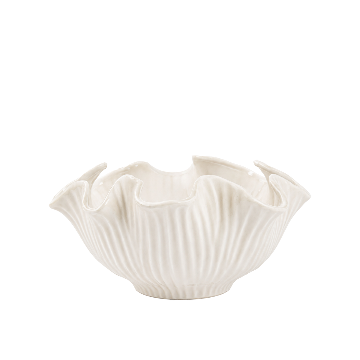 Shroud Centrepiece Bowl Ivory