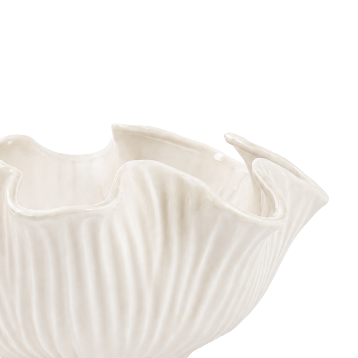 Shroud Centrepiece Bowl Ivory