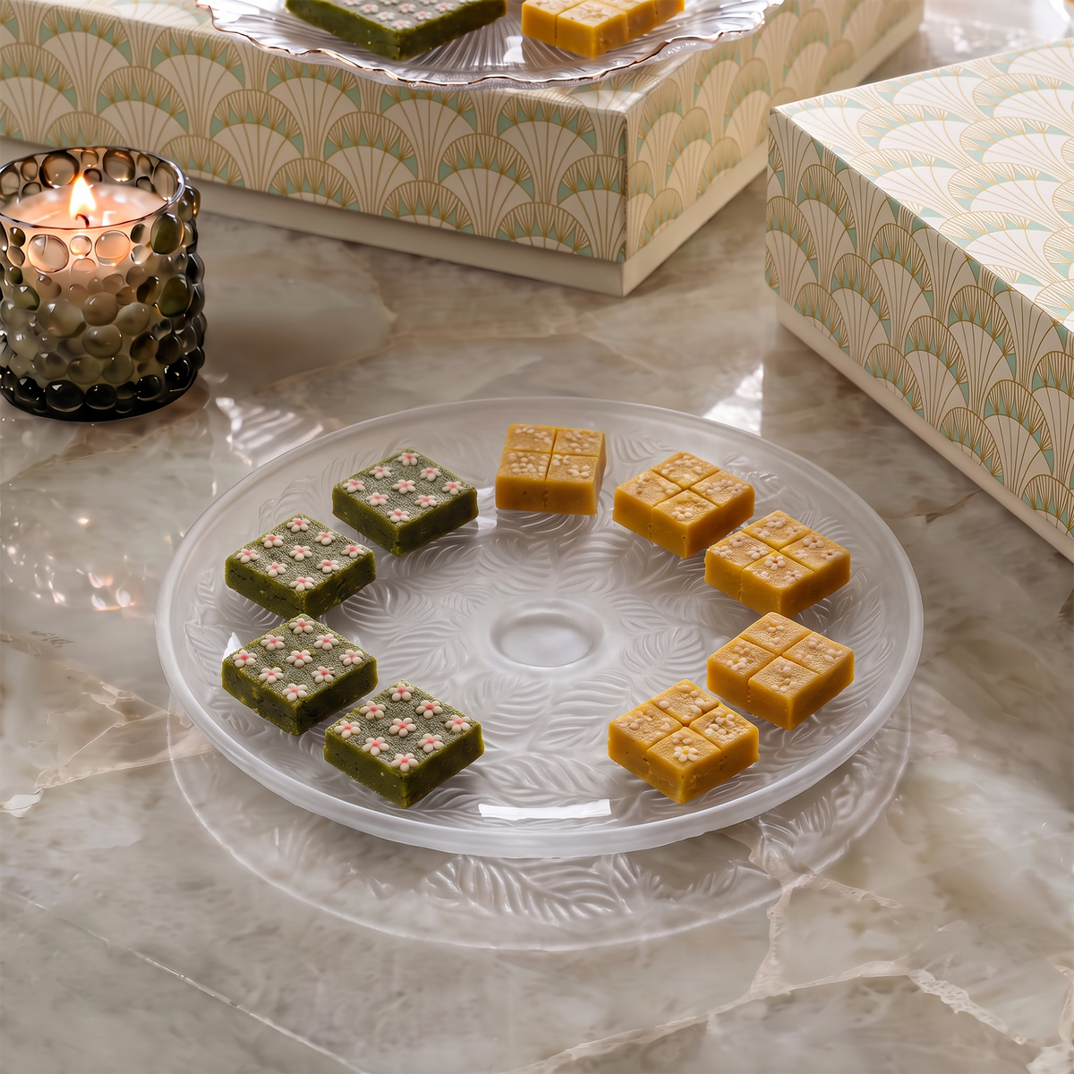 Canopy Frost Decor Platter