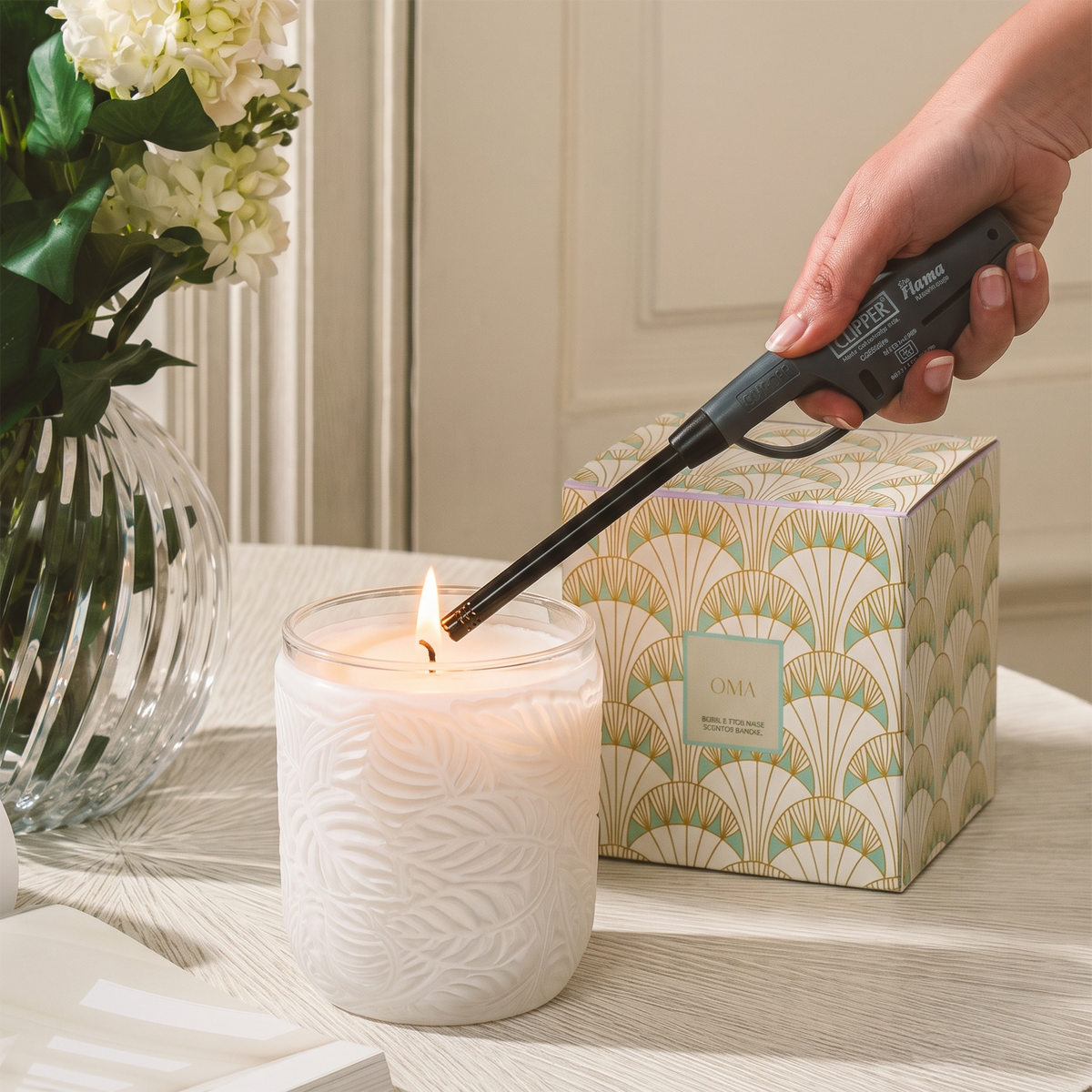 Canopy Frost Scented Candle Jar
