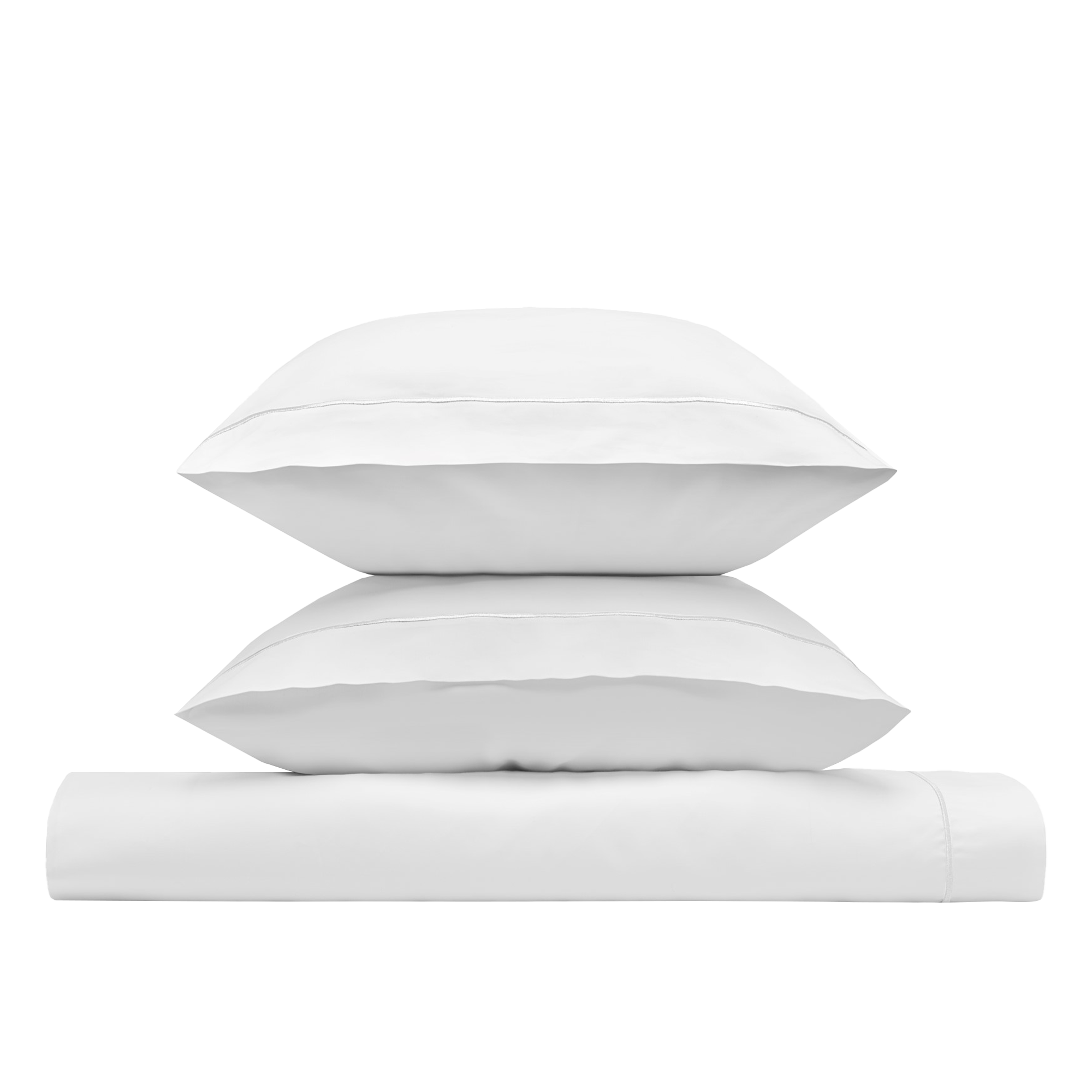 Dalia 100% Egyptian Cotton Sateen King Fitted Sheet