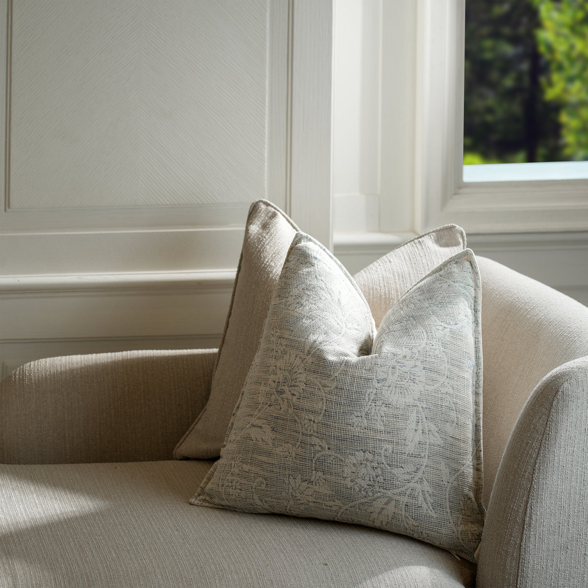 Slate Jacquard Decorative Cushion