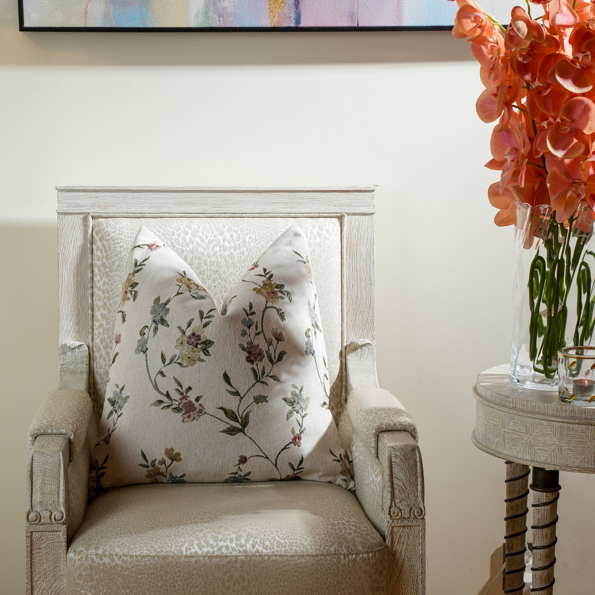 Raffia Jacquard Decorative Cushion 343 GSM