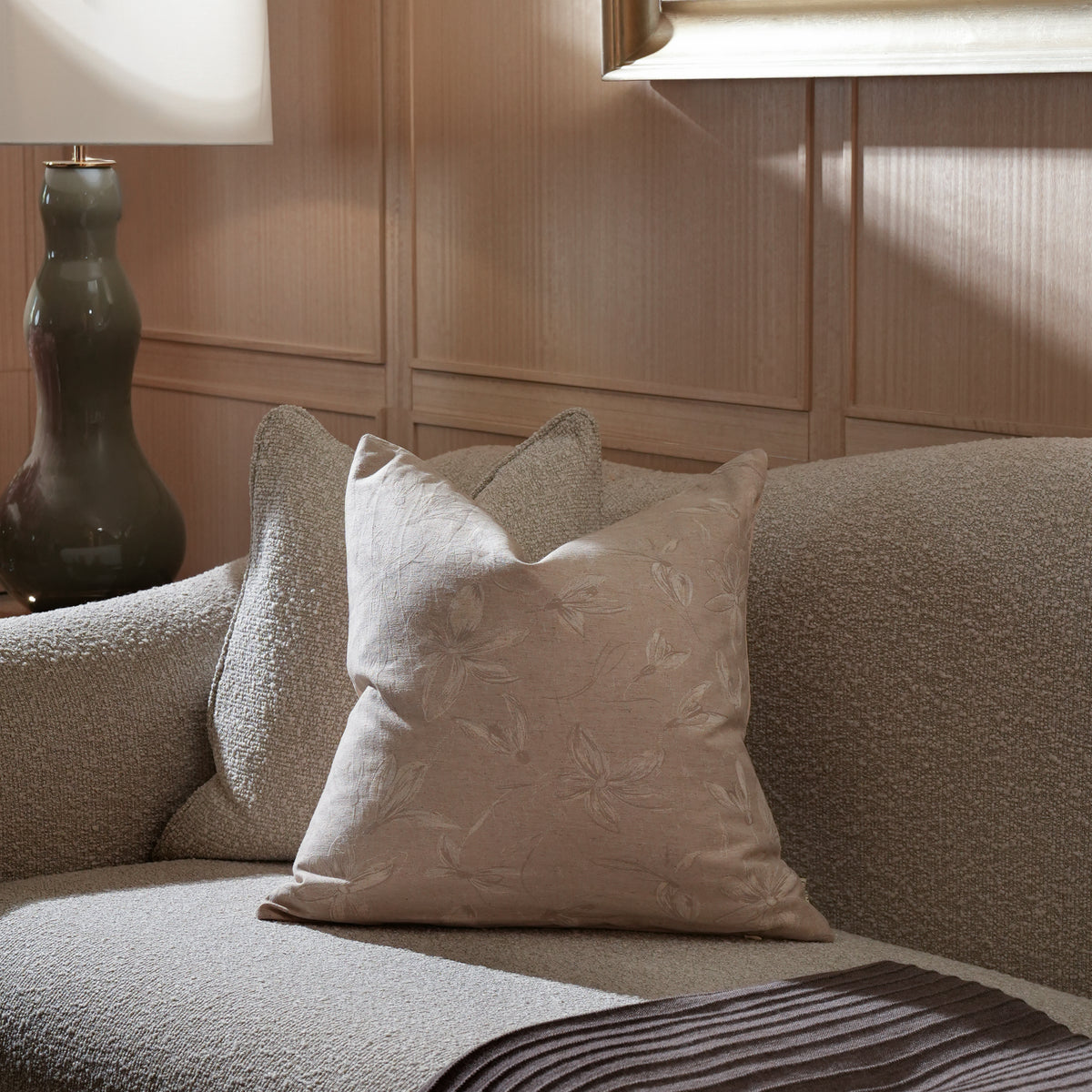 Chateaux Jacquard Decorative Cushion