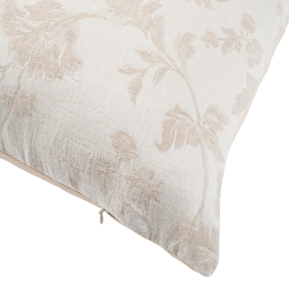 Chateaux Jacquard Decorative Cushion Beige
