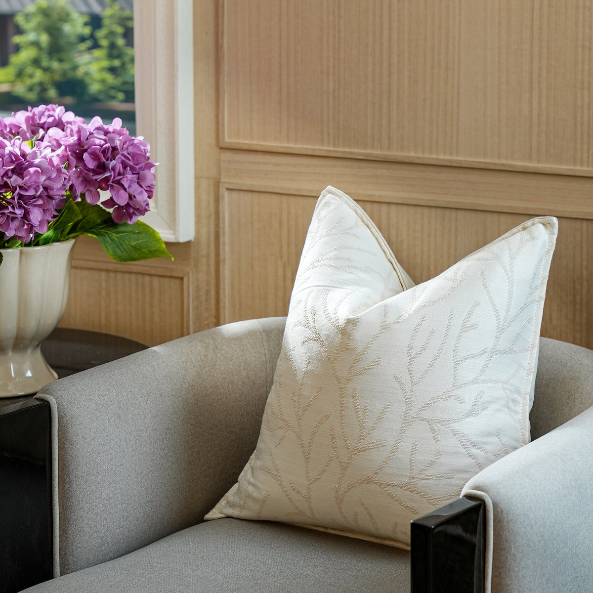 Morning Jacquard Decorative Cushion 353 GSM