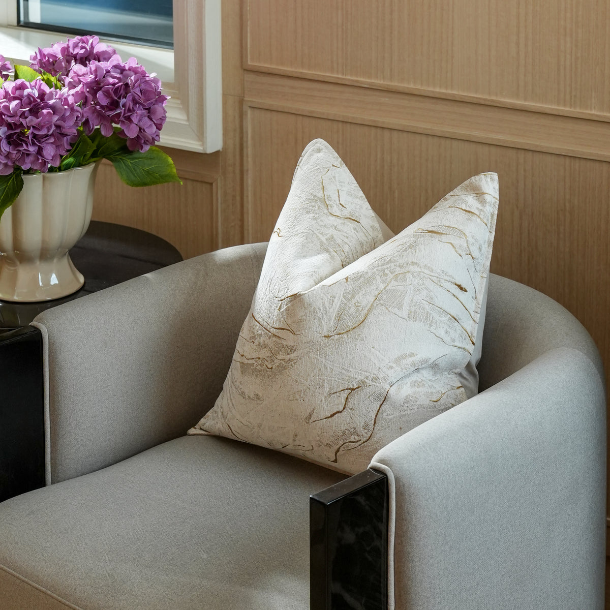 Morning Jacquard Decorative Cushion 370 GSM