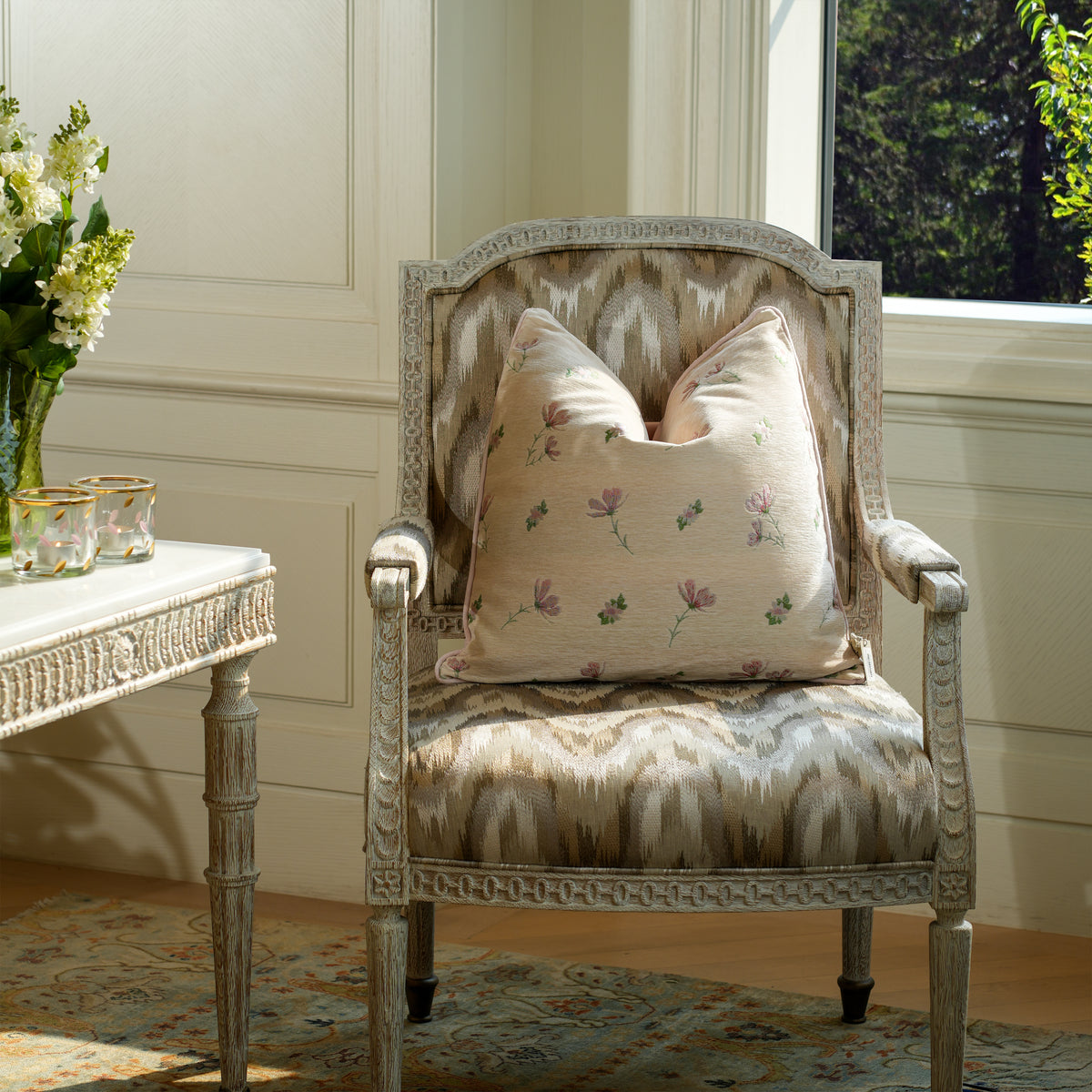Primrose Jacquard Decorative Cushion