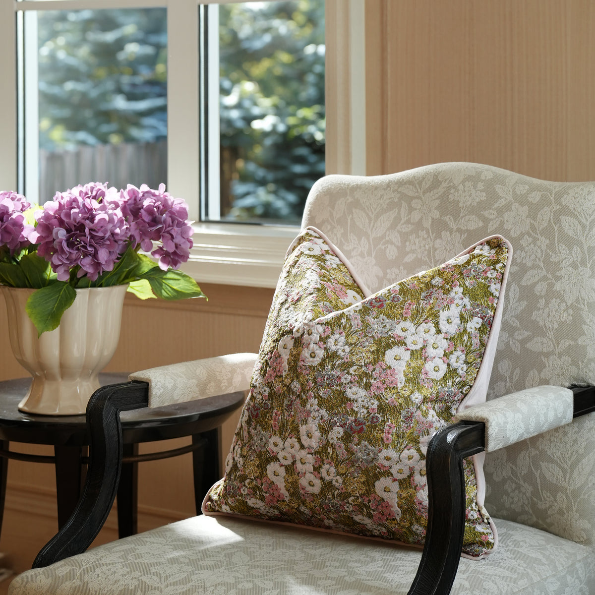 Raffia Jacquard Decorative Cushion 240 GSM