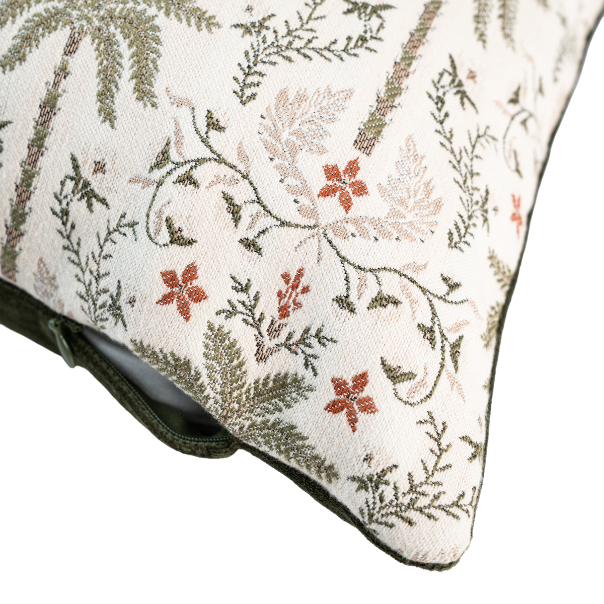 Savannah Tropical Jacquard Decorative Cushion