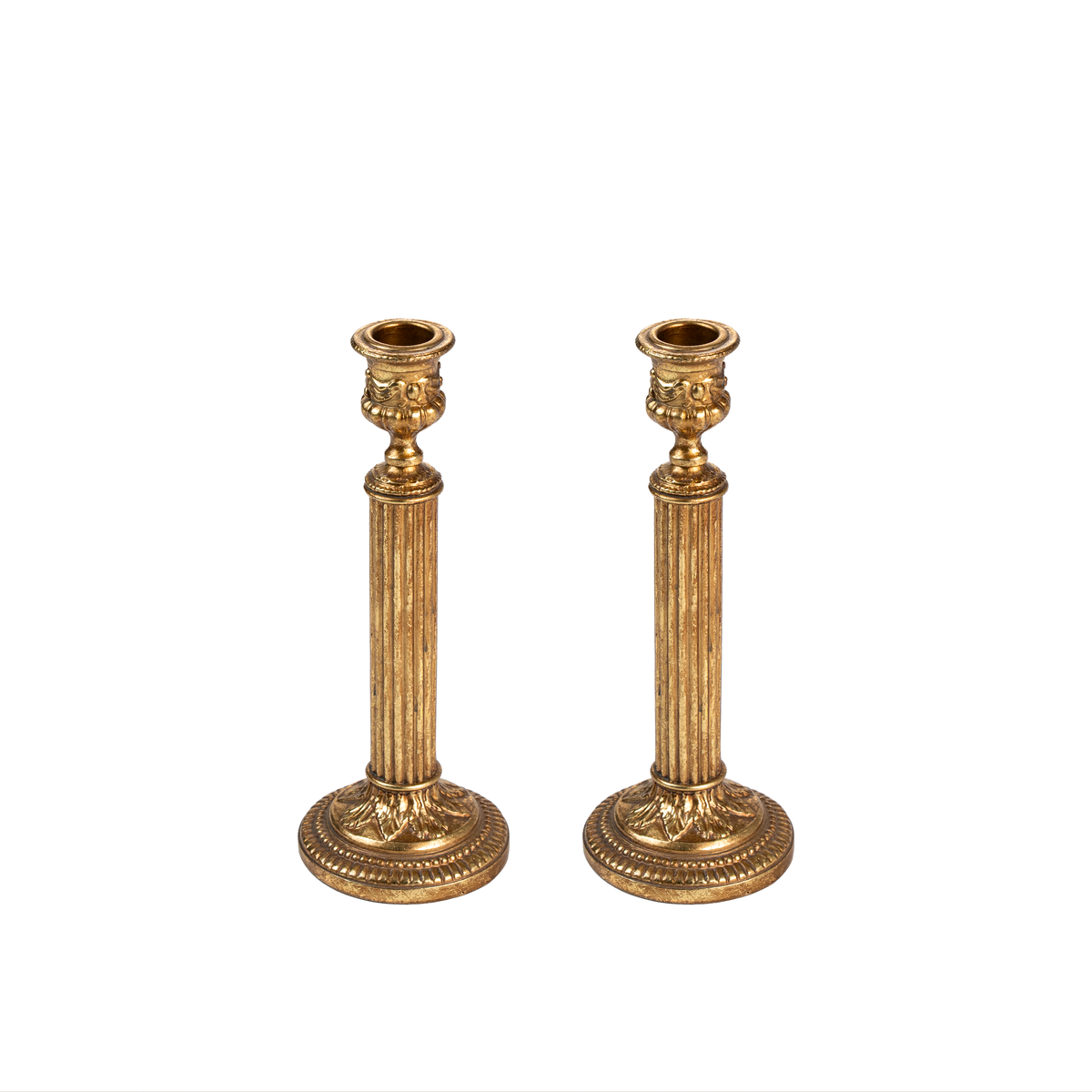 Provenance Taper Candle Holder  S/2