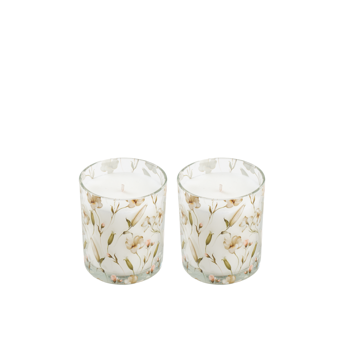 Jardin Night Gardenia Scented Candle S/2