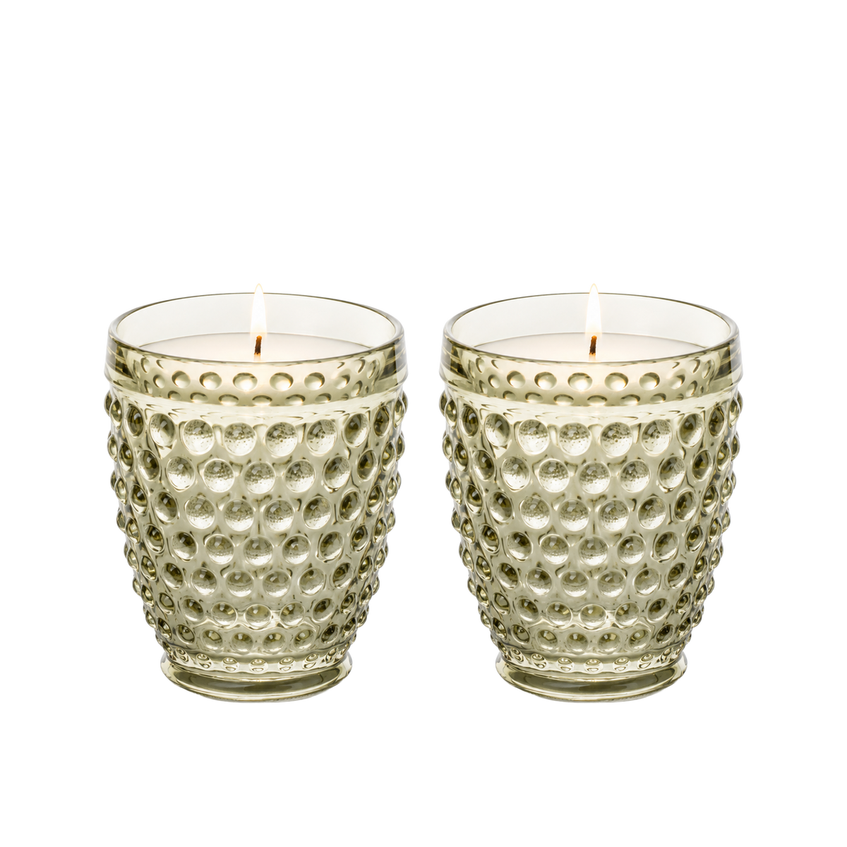 Willow Wave Fresh Balsam And Cedarwood Scented Candle Jar S/2