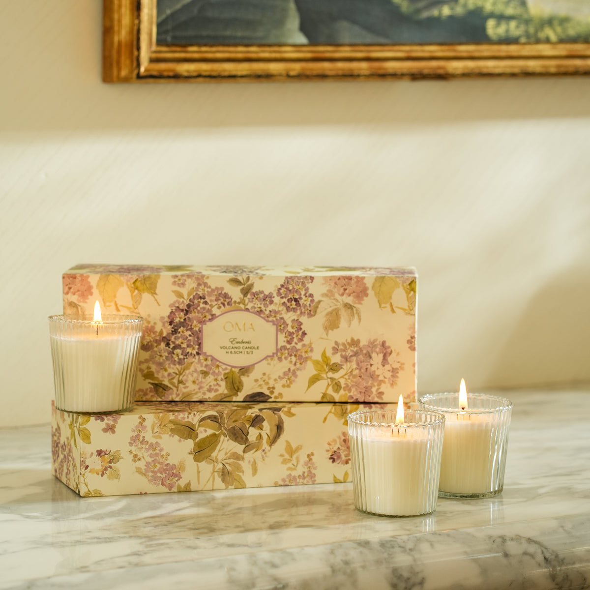 Emberis Volcano Candle S/3