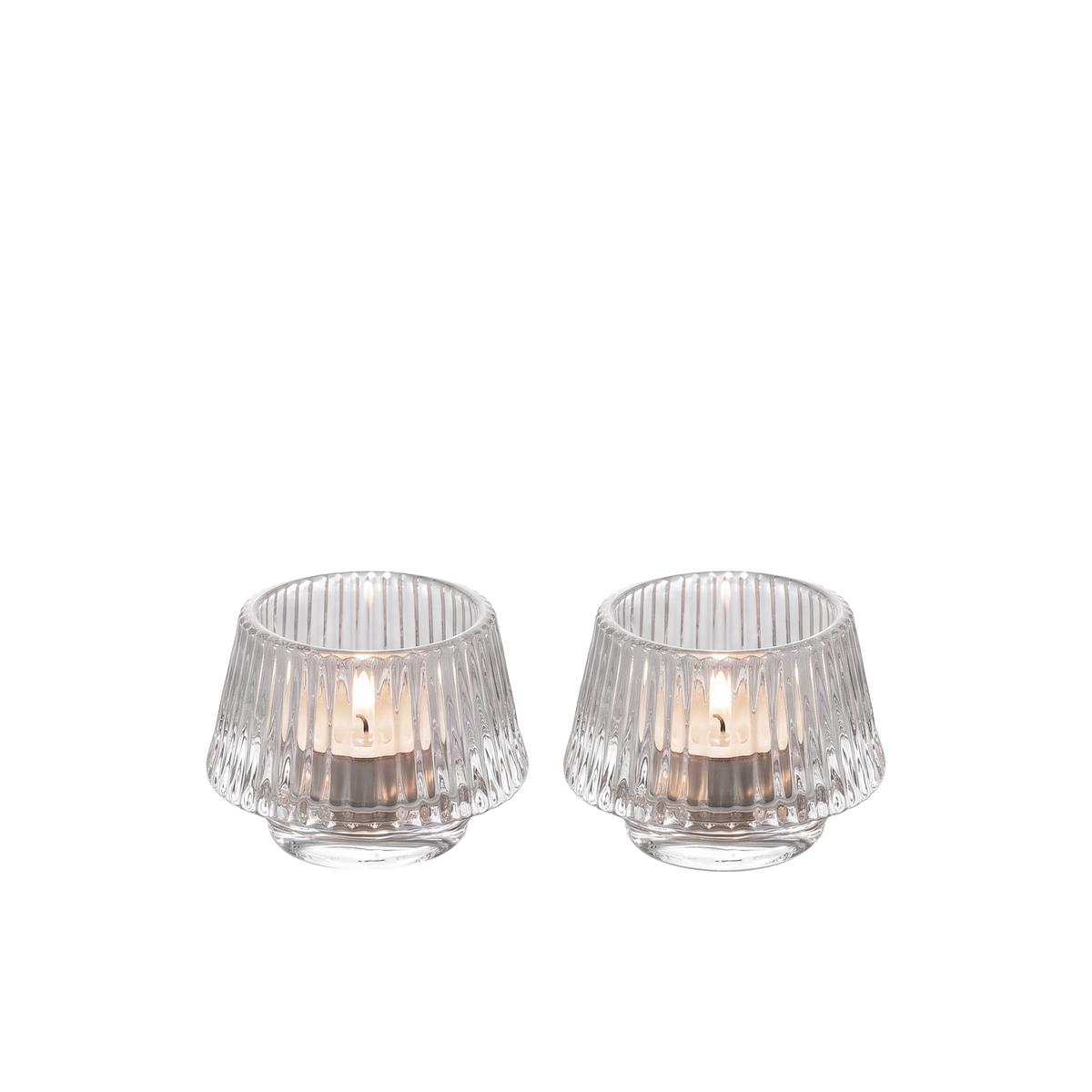 Tactile T-Light Candle Holder S/2