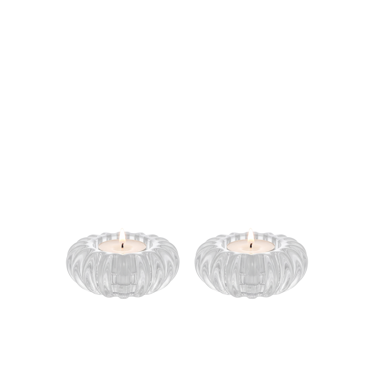 Nouveau T-Light Candle Holder S/2