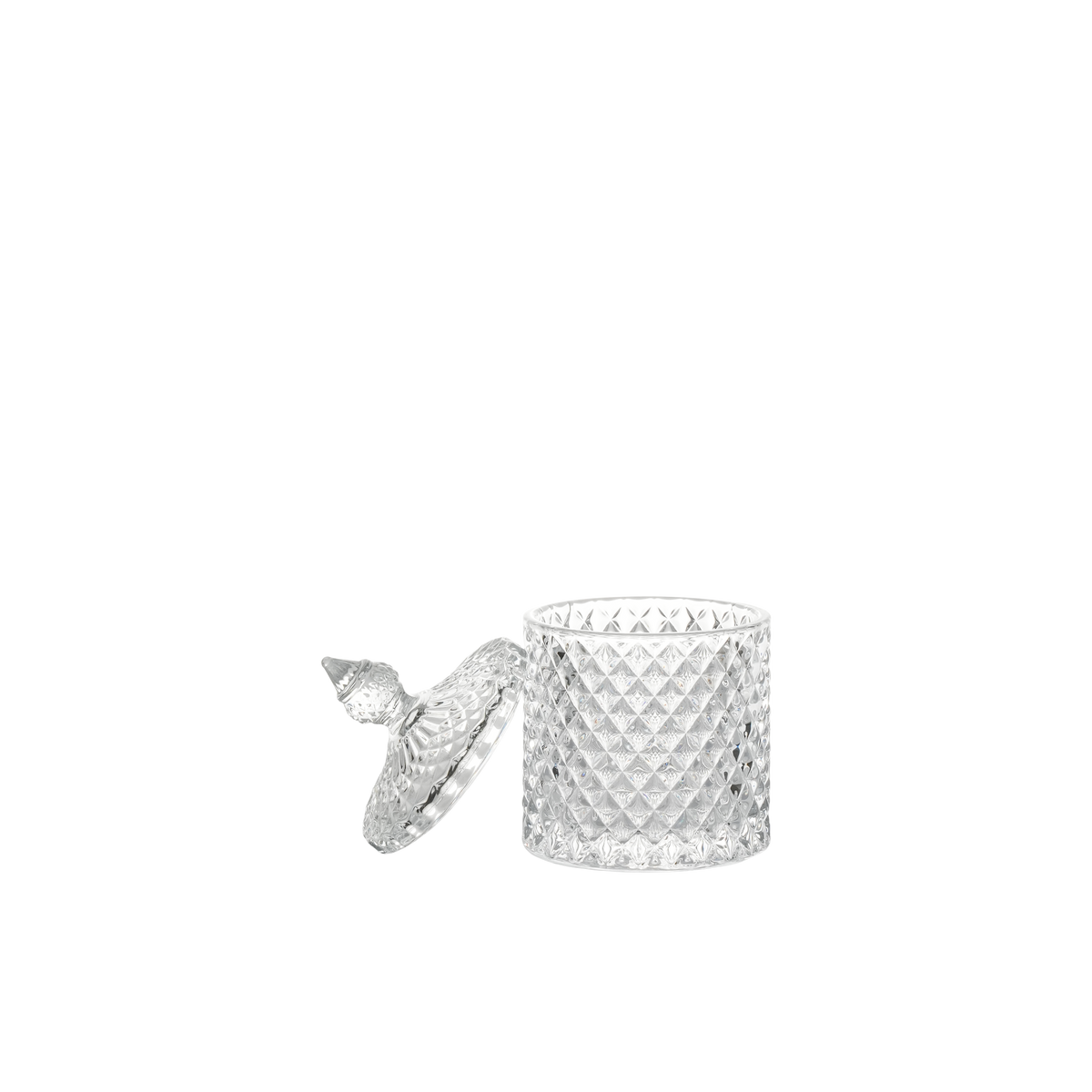 Hobnail Candy Jar S/2