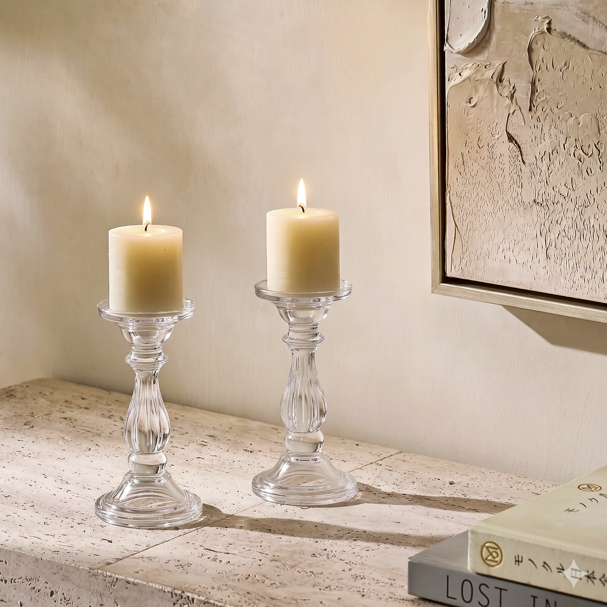 Lumia Pillar Candle Holder