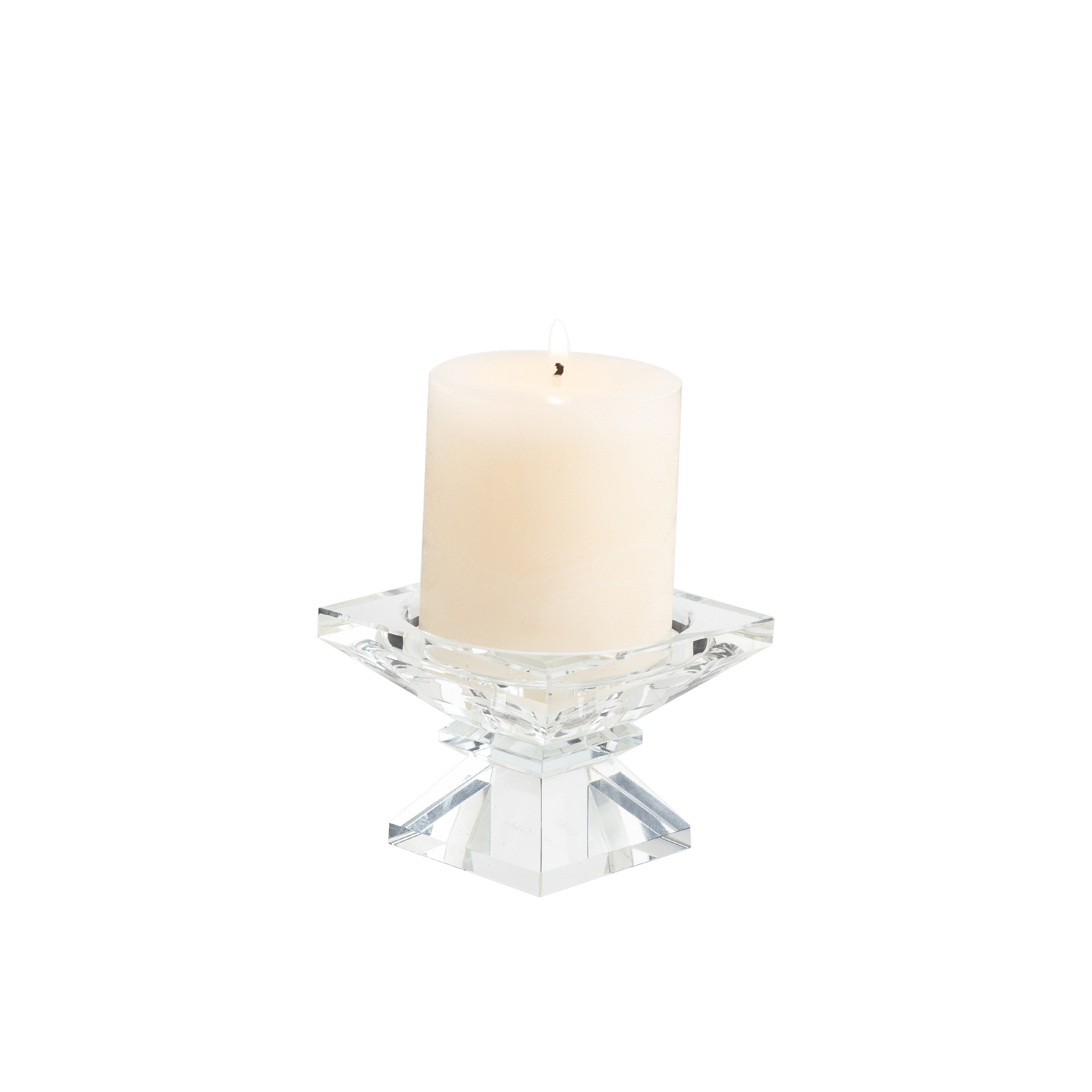 Luminescent Pillar Candle Holder