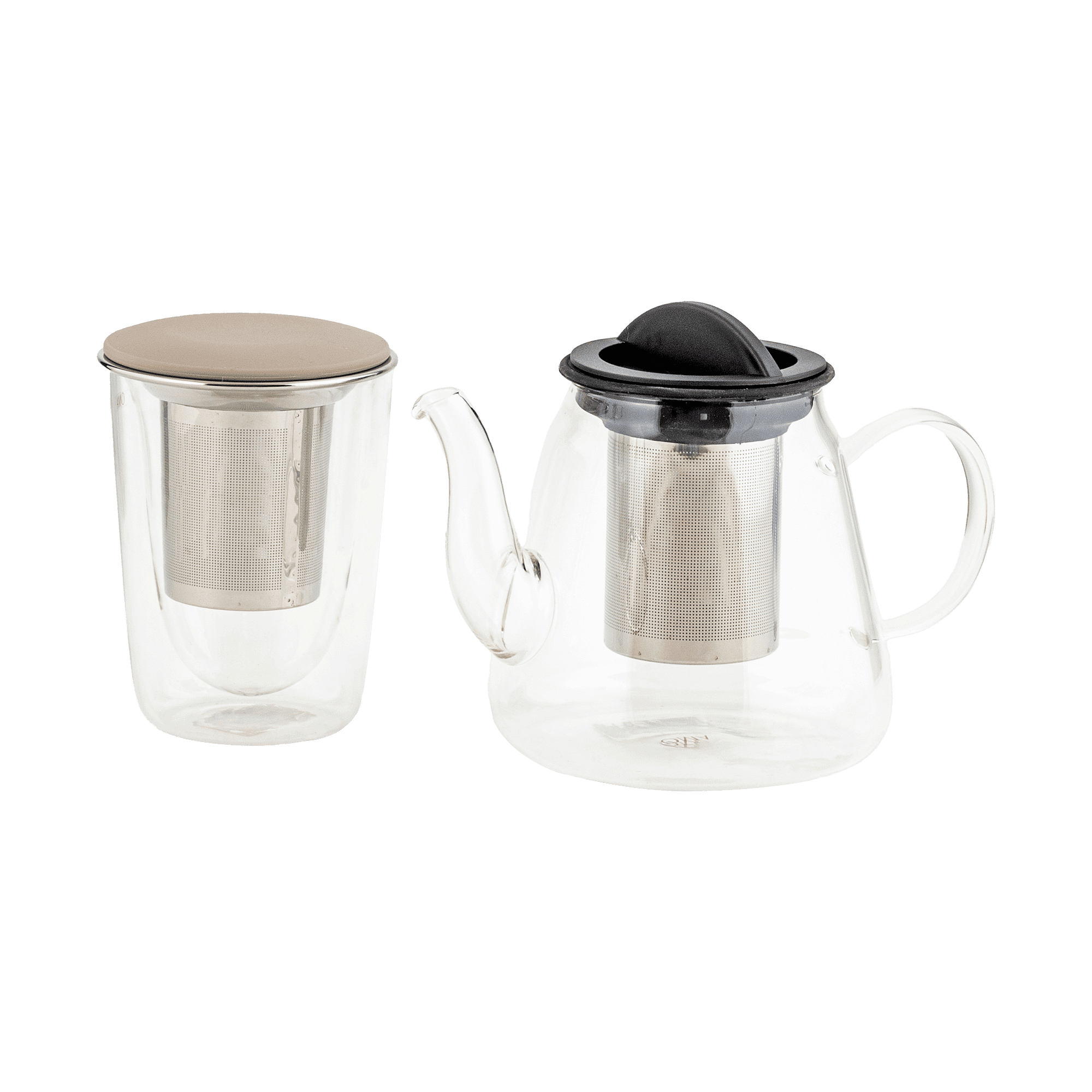 Scavo Thermic Tea Glass With Strainer
