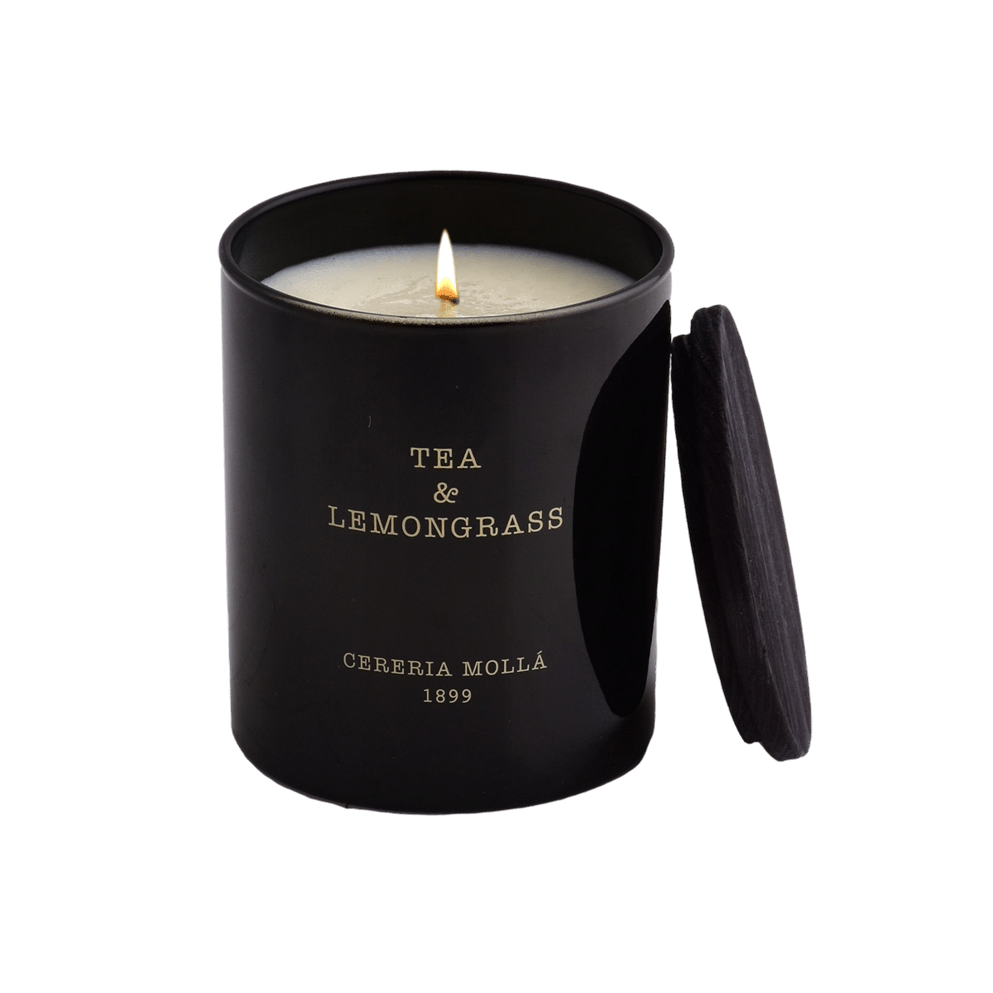 Tea & Lemongrass Scented Candle