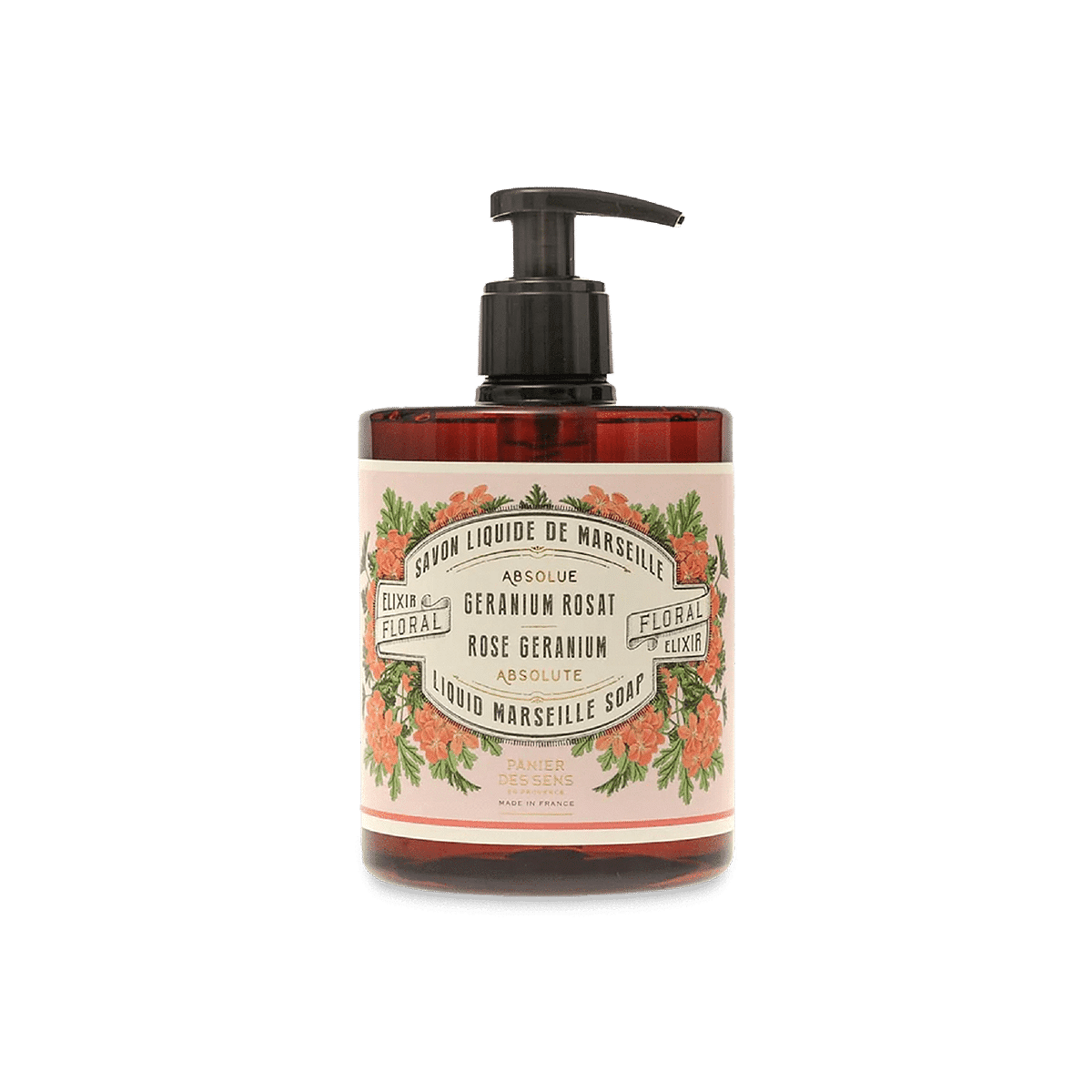Liquid Marseille Soap - Rose Geranium 500ml